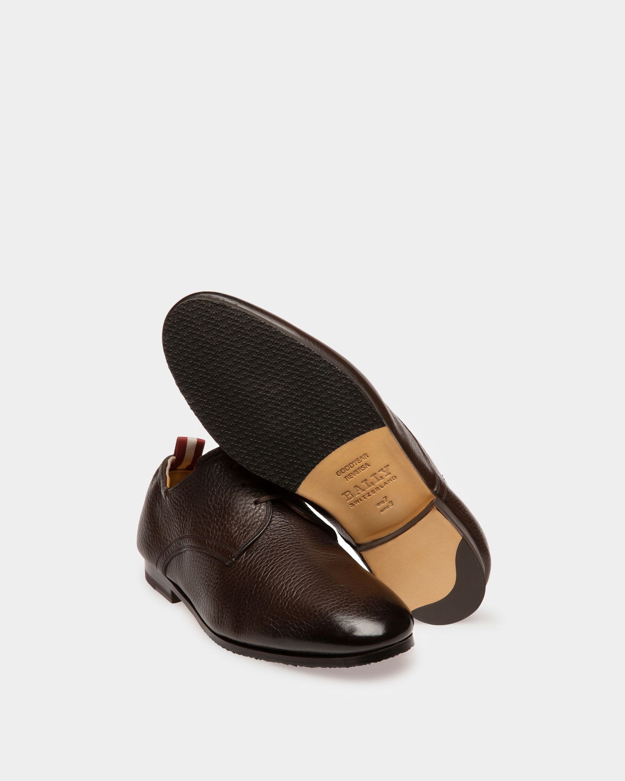 Plizard Derby In Pelle Marrone - Uomo - Bally - 04