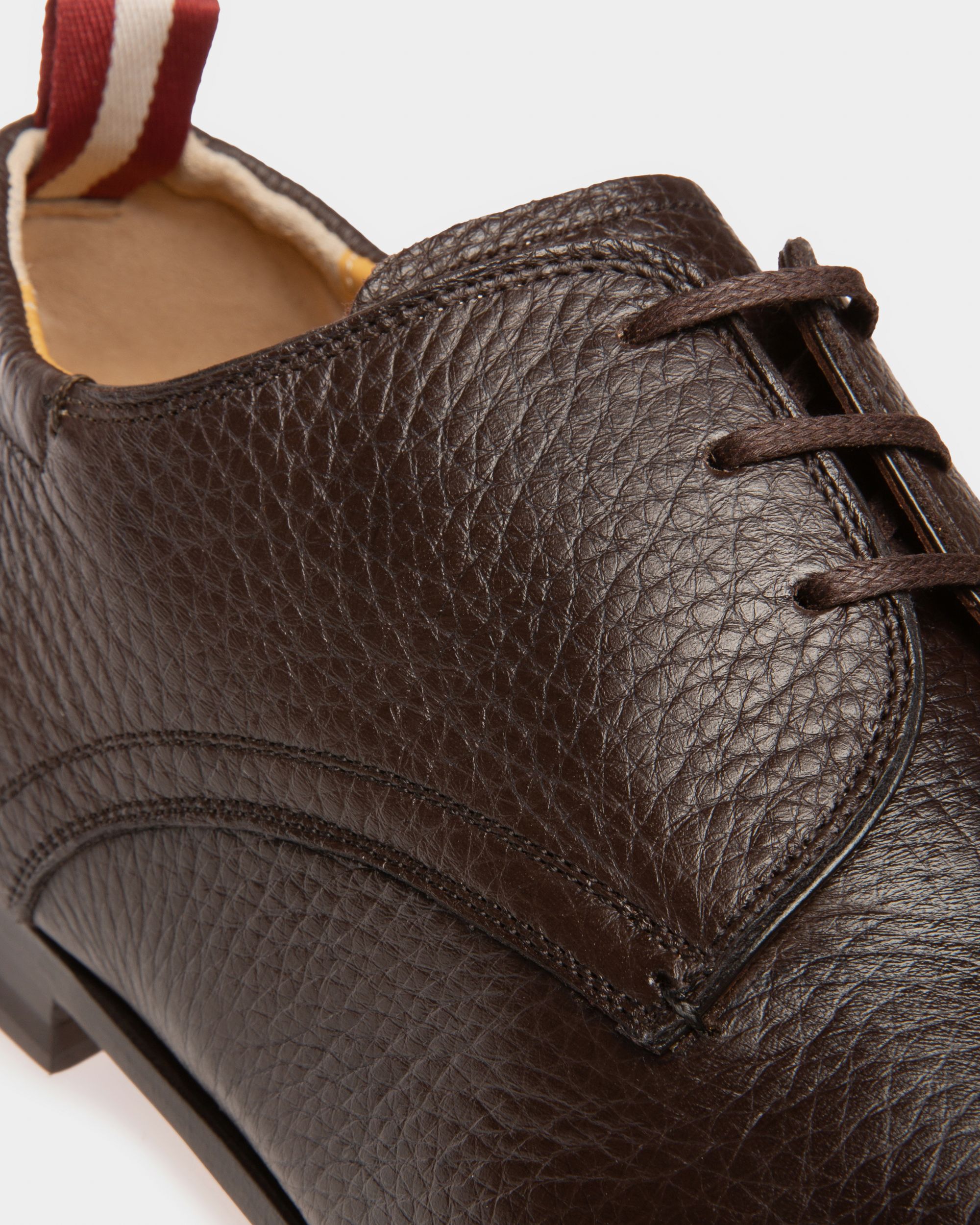 Plizard Derby In Pelle Marrone - Uomo - Bally - 05