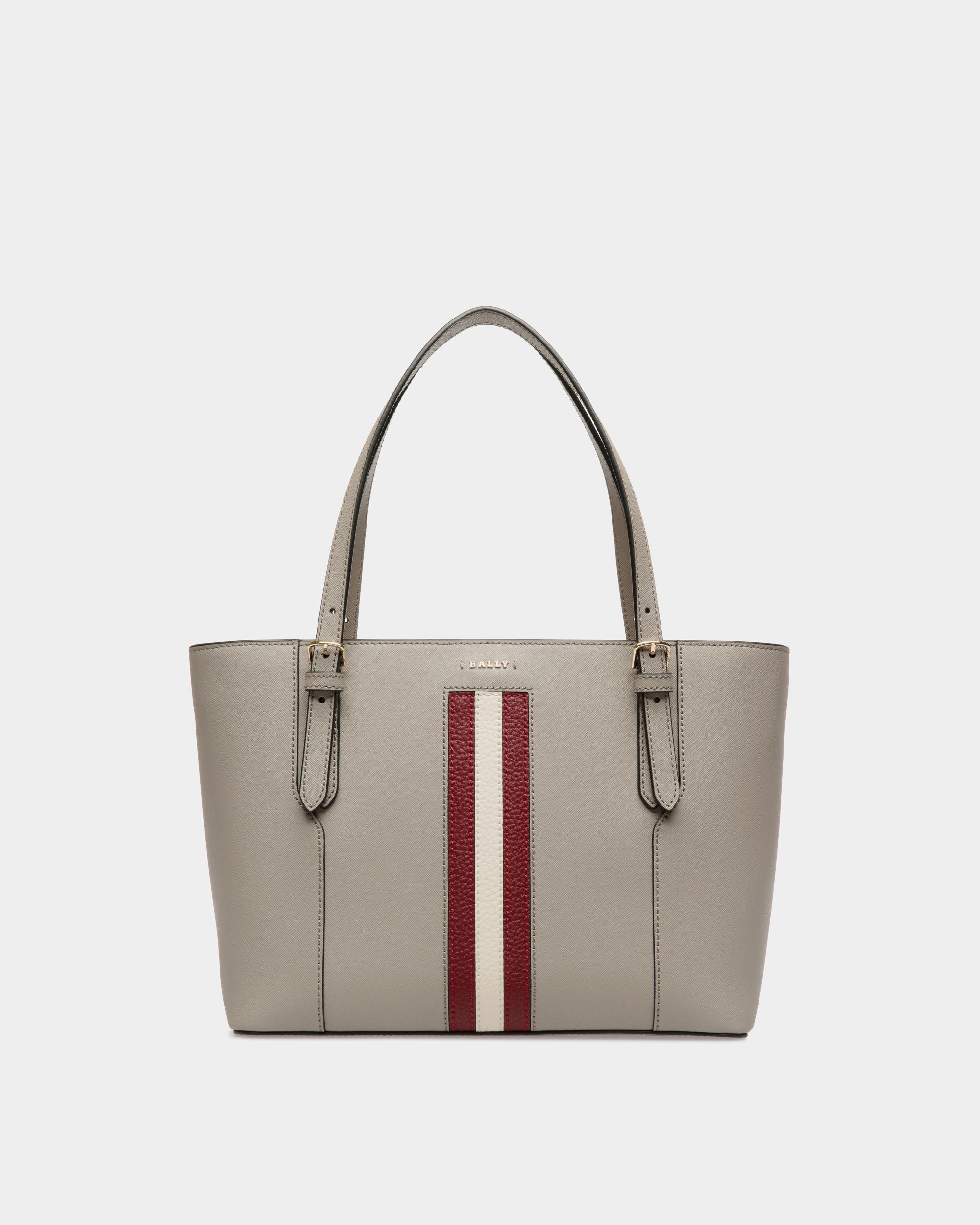 Tote In Grey Bovine Split - Donna - Bally - 01