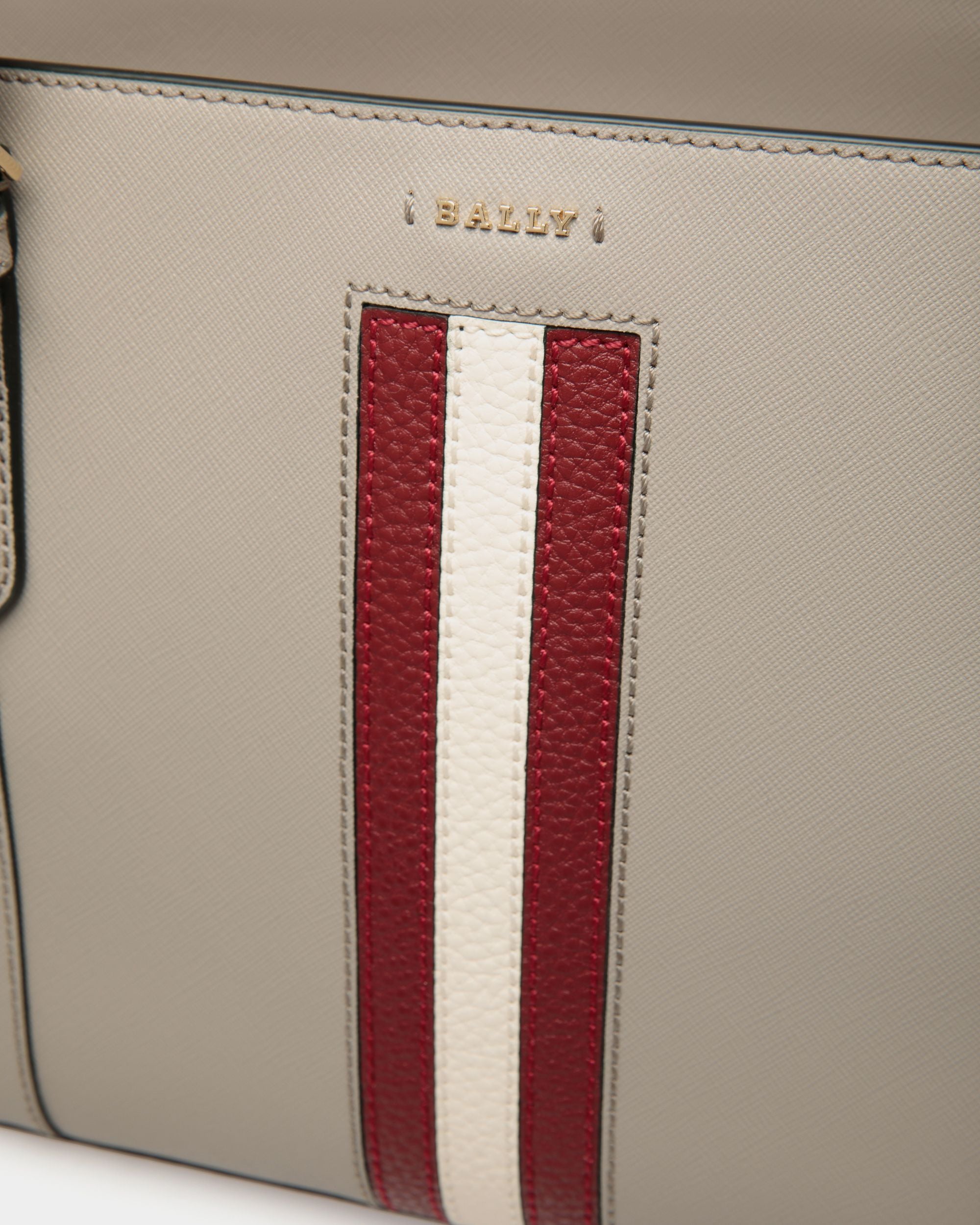Tote In Grey Bovine Split - Donna - Bally - 05