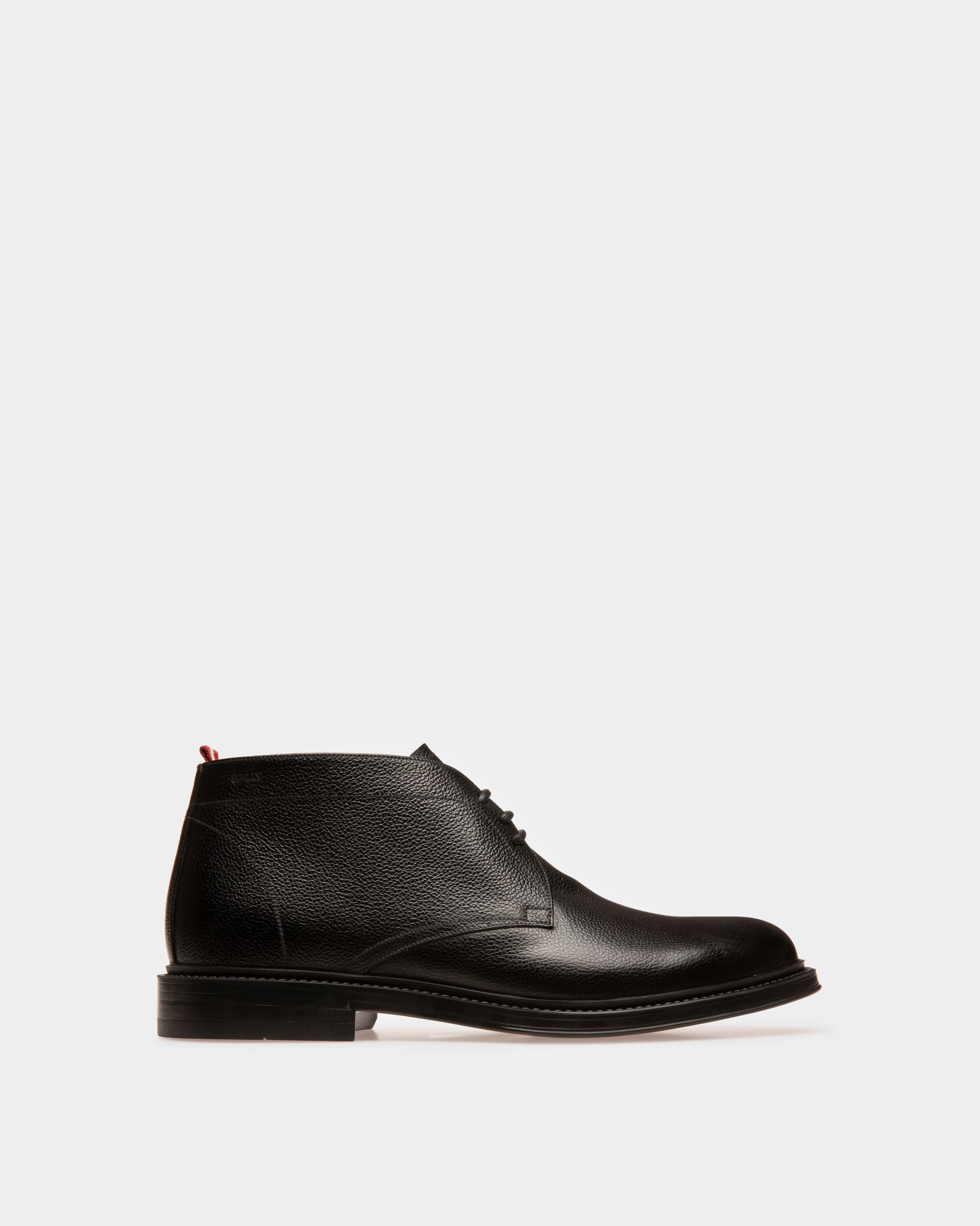 Nilton Stivaletti In Pelle Nera - Uomo - Bally - 01