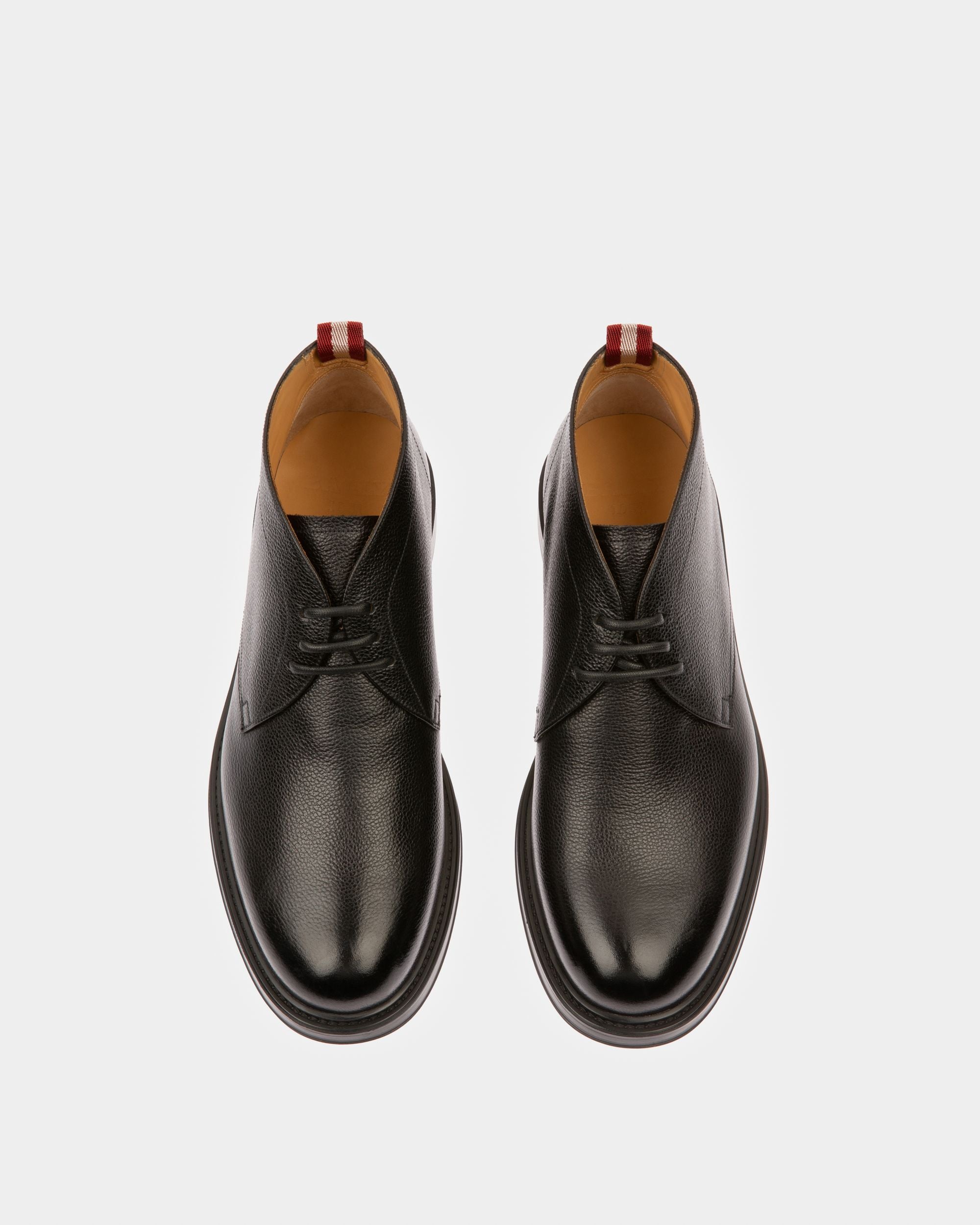 Nilton Stivaletti In Pelle Nera - Uomo - Bally - 02