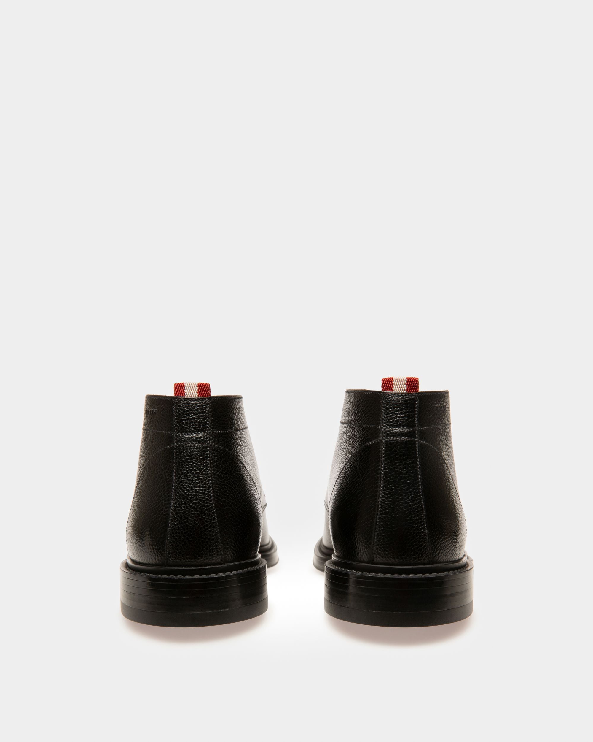 Nilton Stivaletti In Pelle Nera - Uomo - Bally - 03