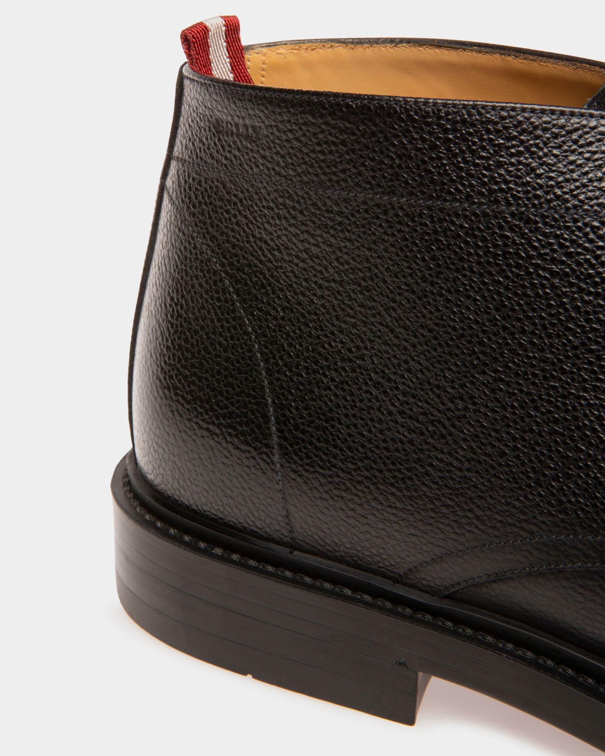 Nilton Stivaletti In Pelle Nera - Uomo - Bally - 05