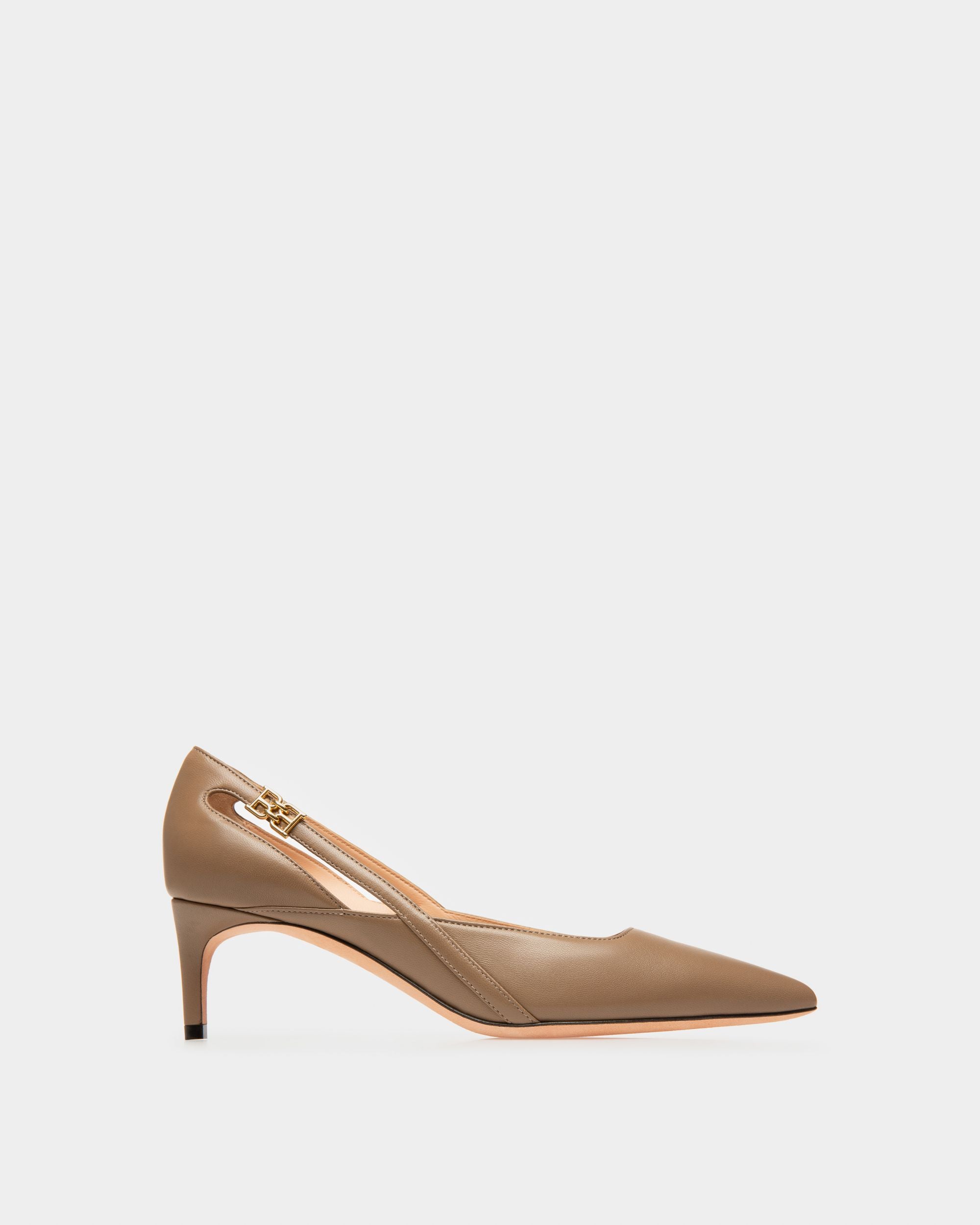 Elsa Décolleté In Pelle Grigio Talpa - Donna - Bally - 01