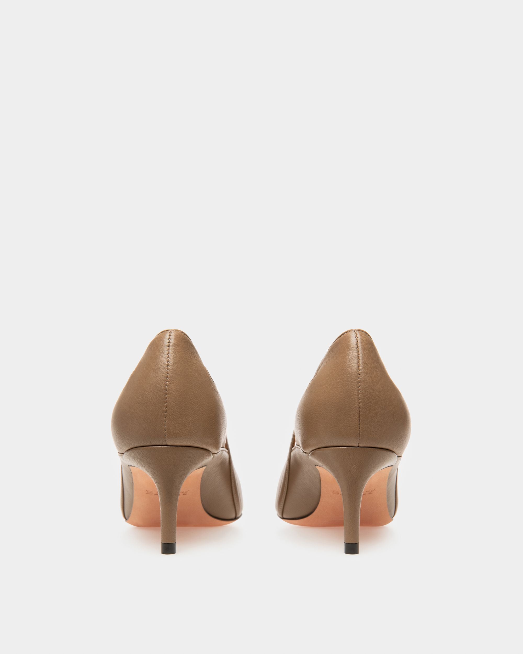 Elsa Décolleté In Pelle Grigio Talpa - Donna - Bally - 03