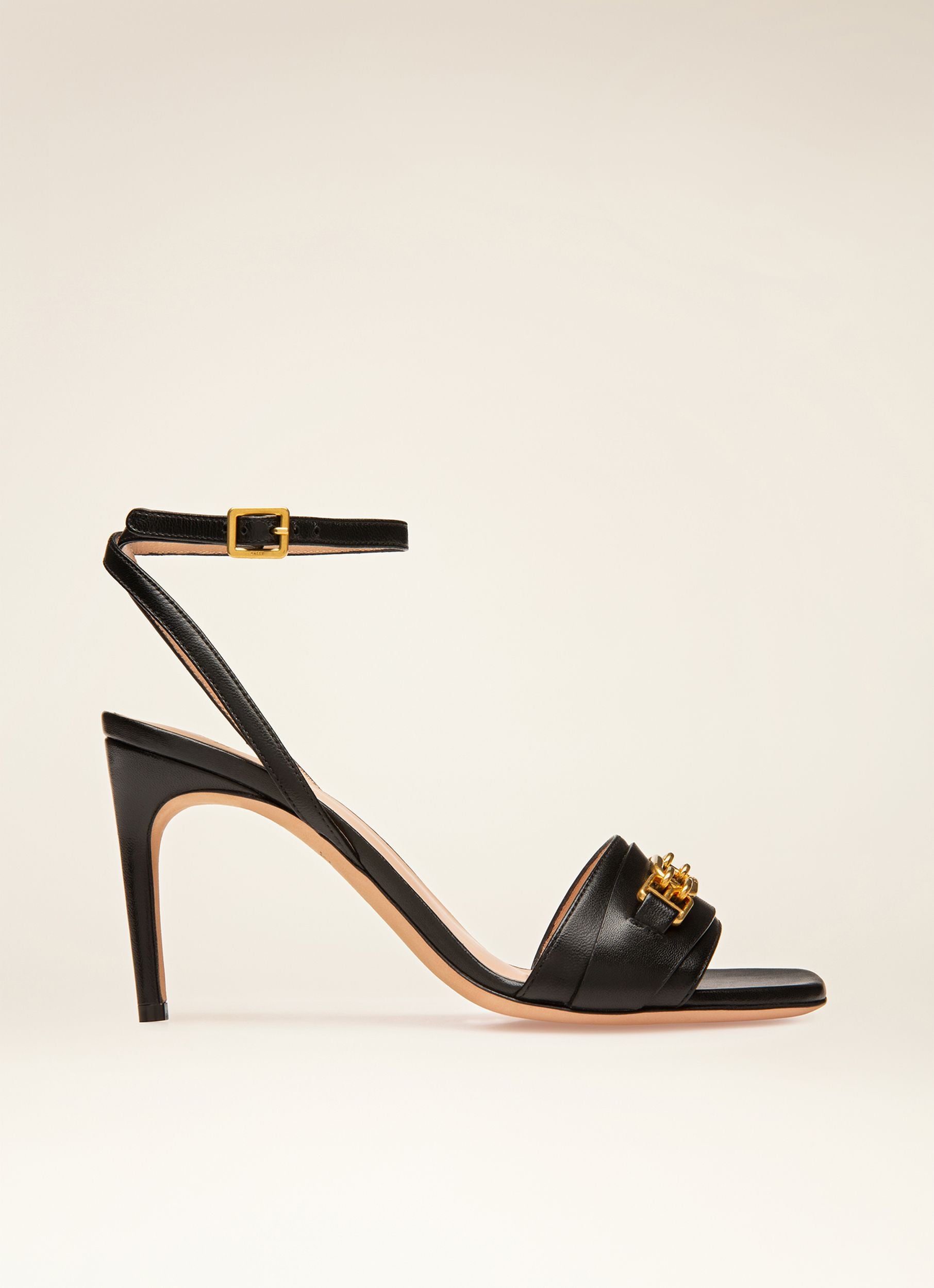 Dorey Sandali In Pelle Nera - Donna - Bally - 01