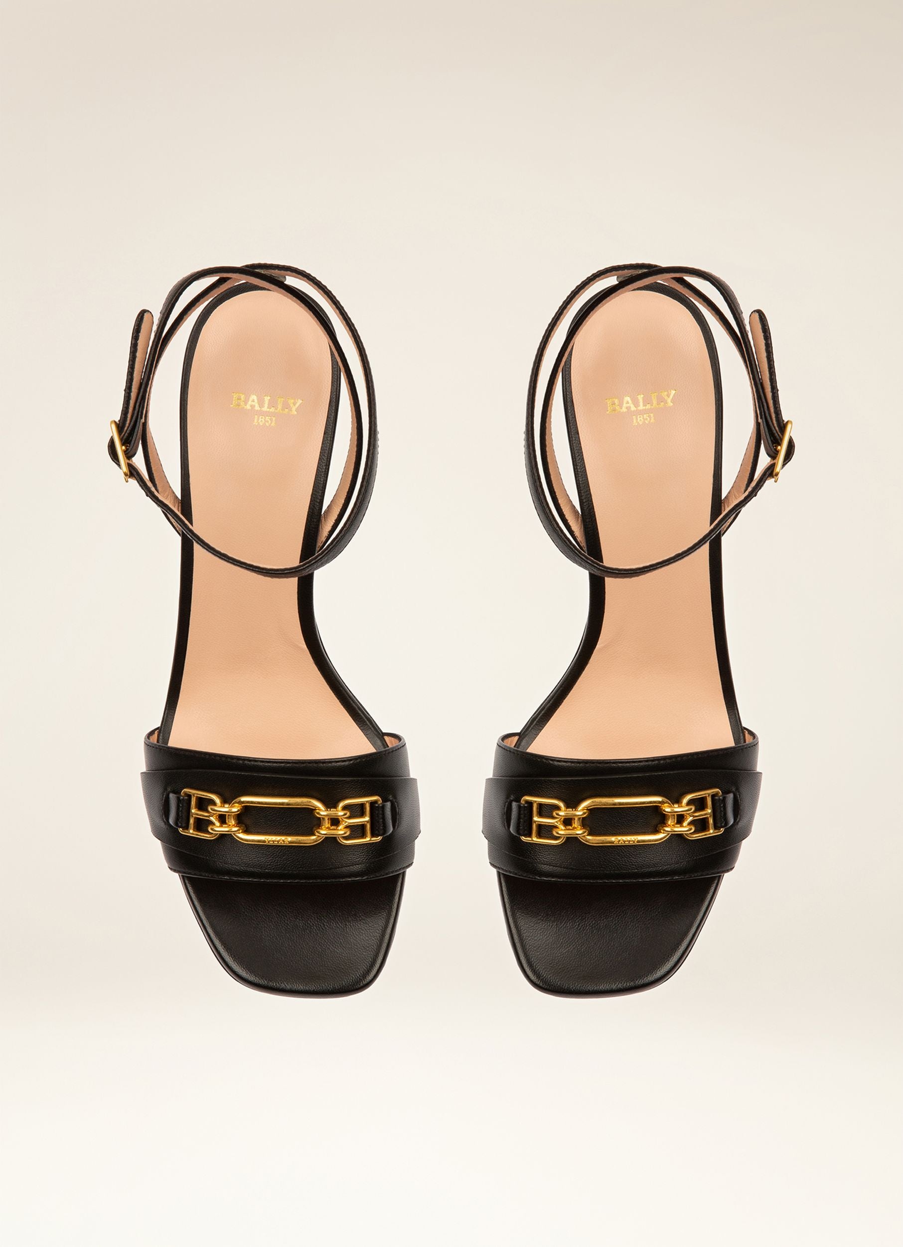 Dorey Sandali In Pelle Nera - Donna - Bally - 04