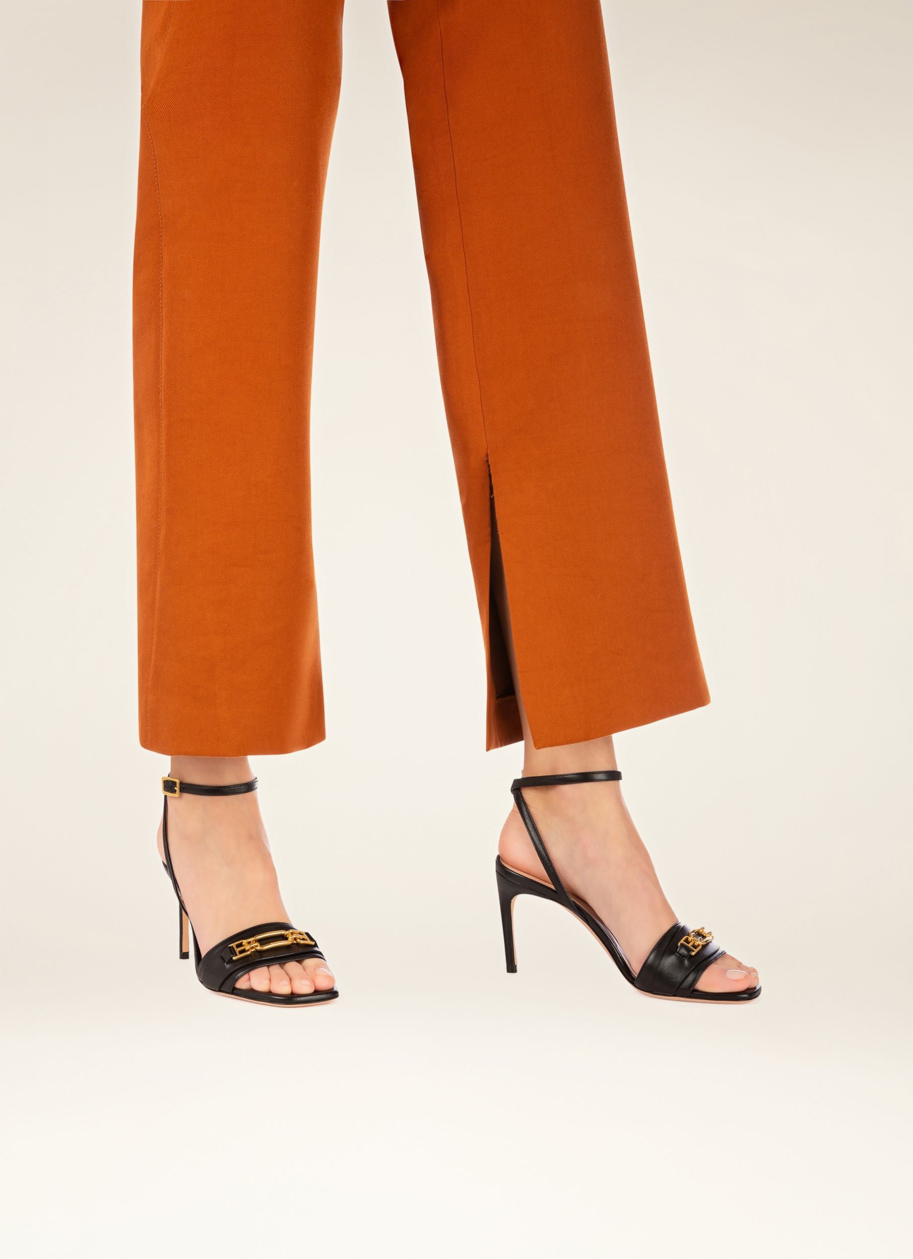 Dorey Sandali In Pelle Nera - Donna - Bally - 05