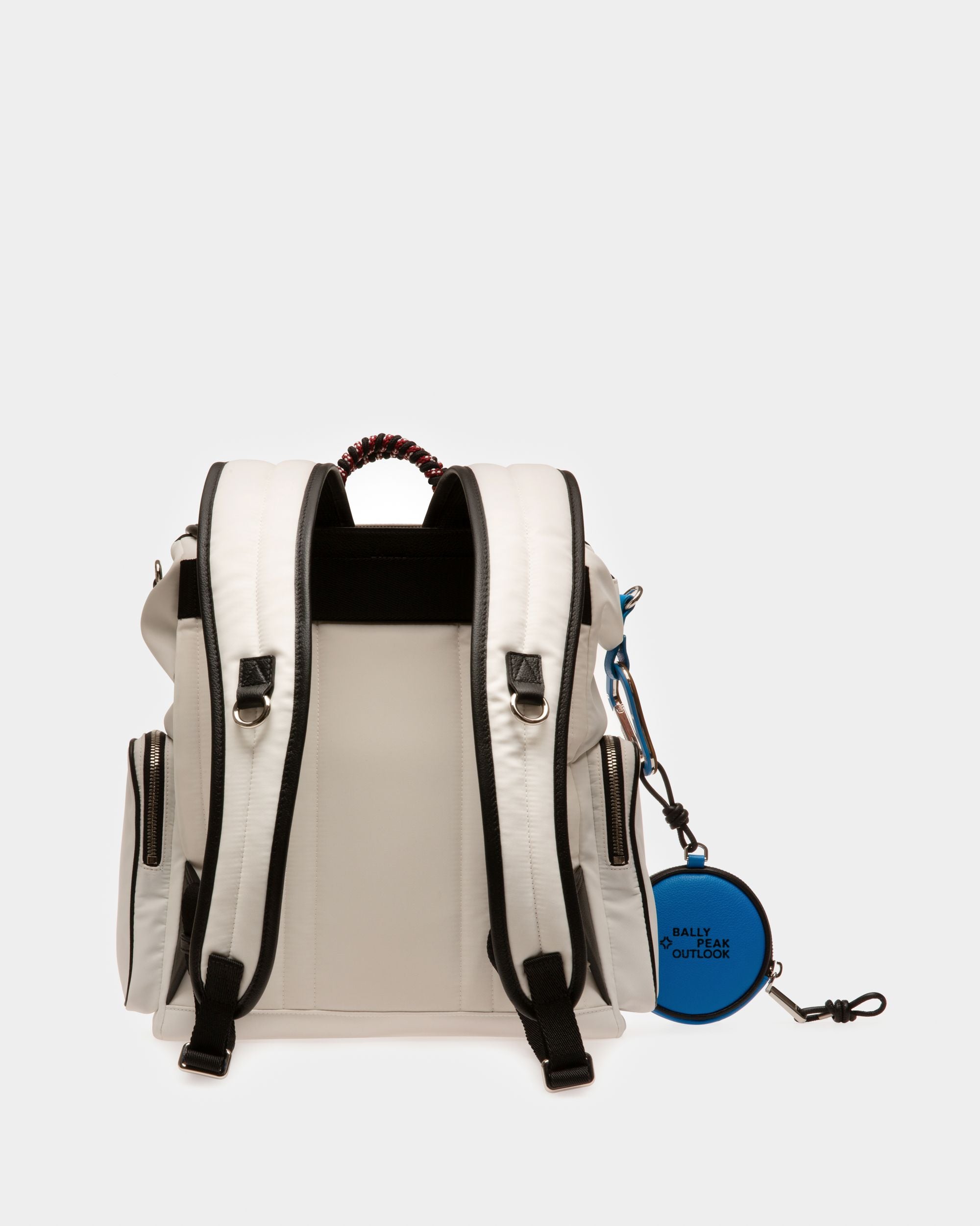 Peakk Zaino In Nylon Riciclato Bianco - Uomo - Bally - 03