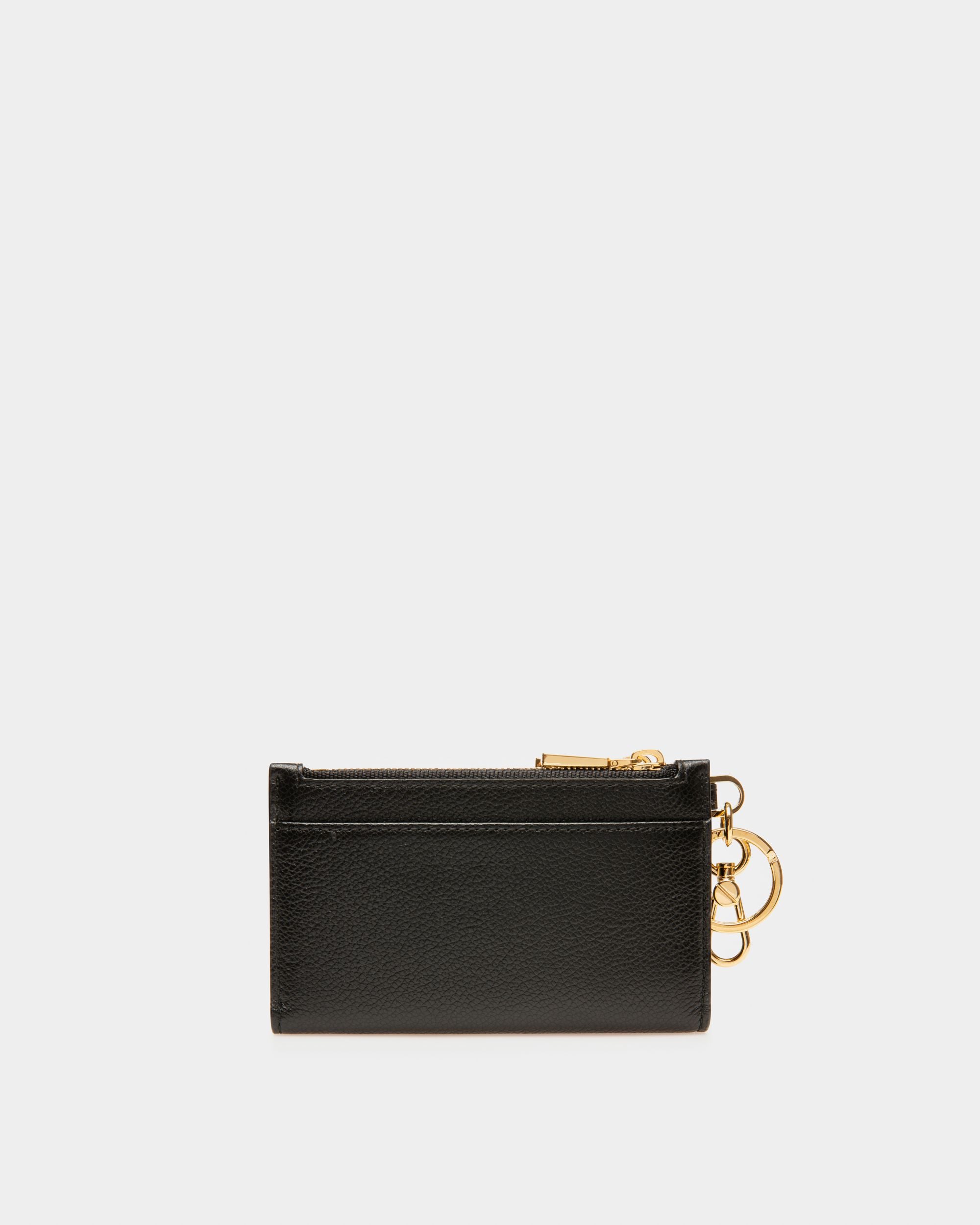 Larin Portafoglio In Pelle Nera - Donna - Bally - 02