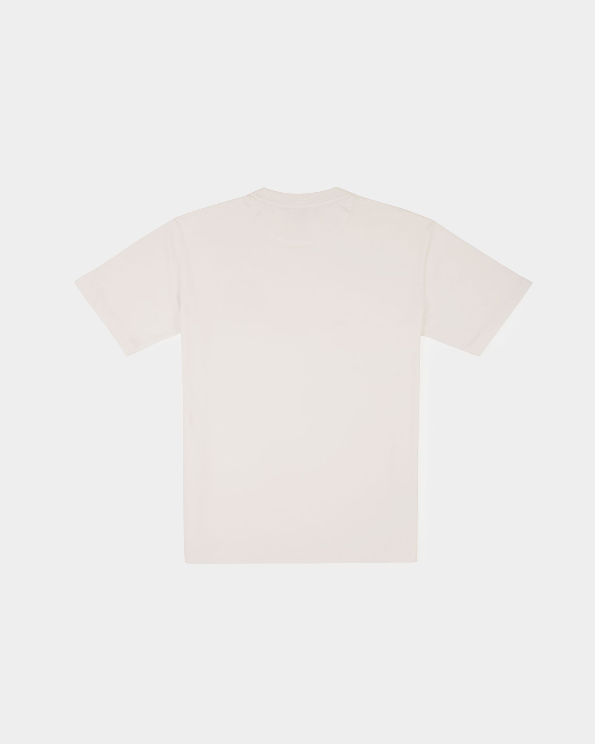 T-Shirt Con Logo Bally In Cotone Bianco - Uomo - Bally - 01