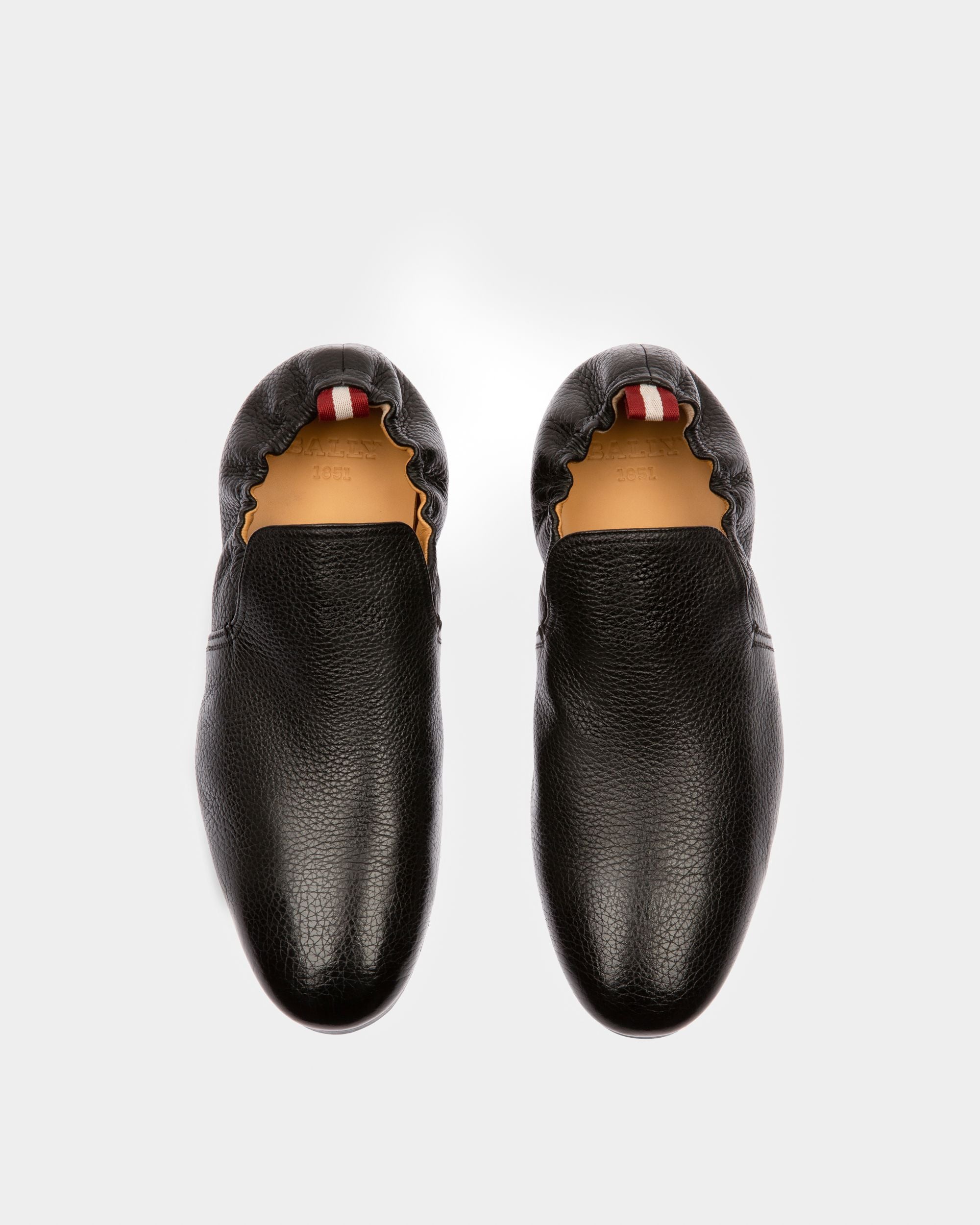 Planker Mocassini In Pelle Nera - Uomo - Bally - 02