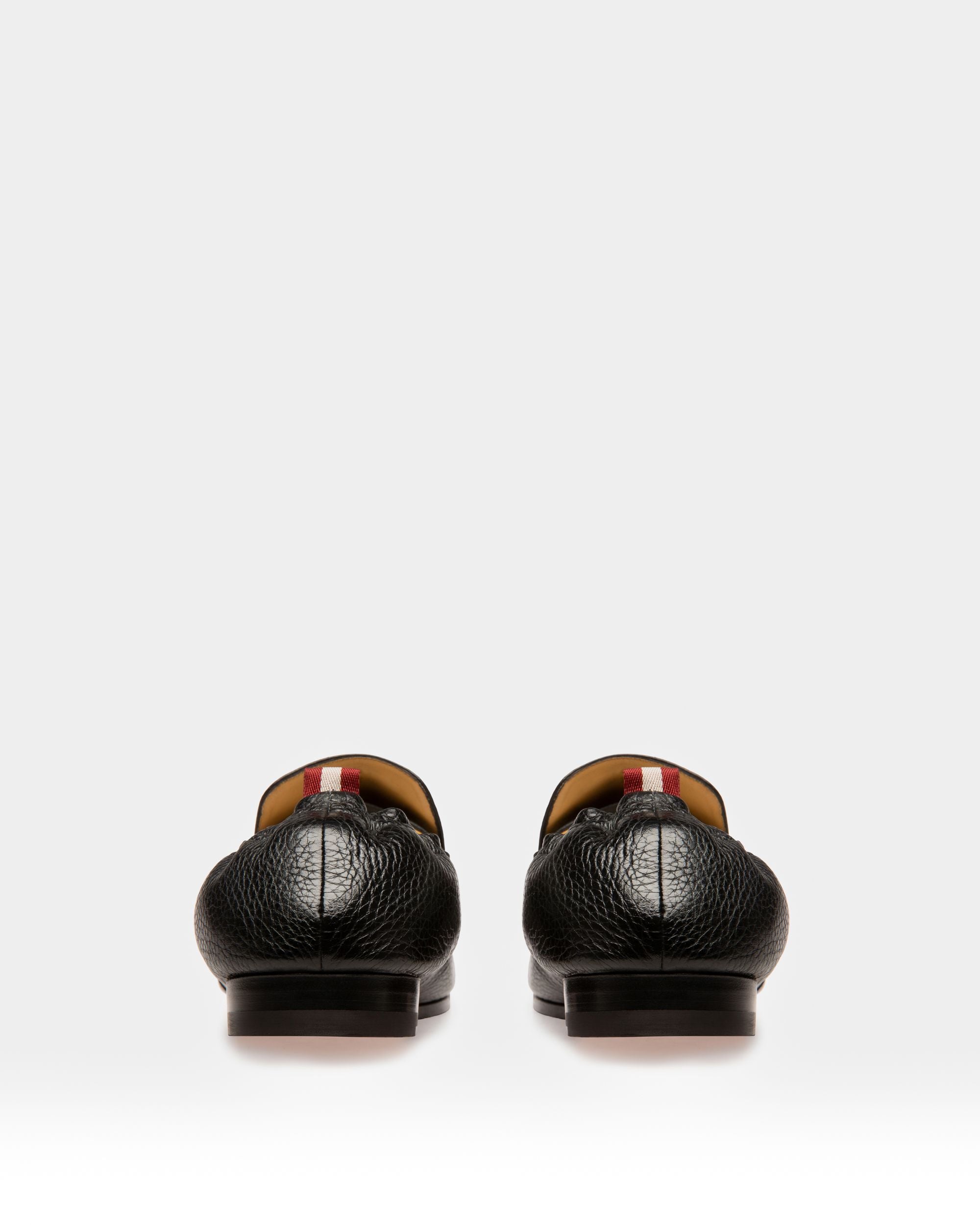 Planker Mocassini In Pelle Nera - Uomo - Bally - 03