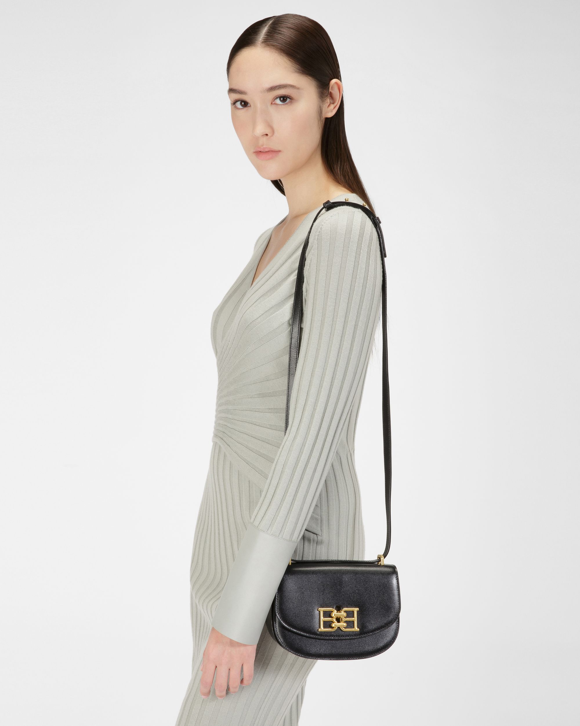 Baily Borsa In Pelle Nera - Donna - Bally - 01