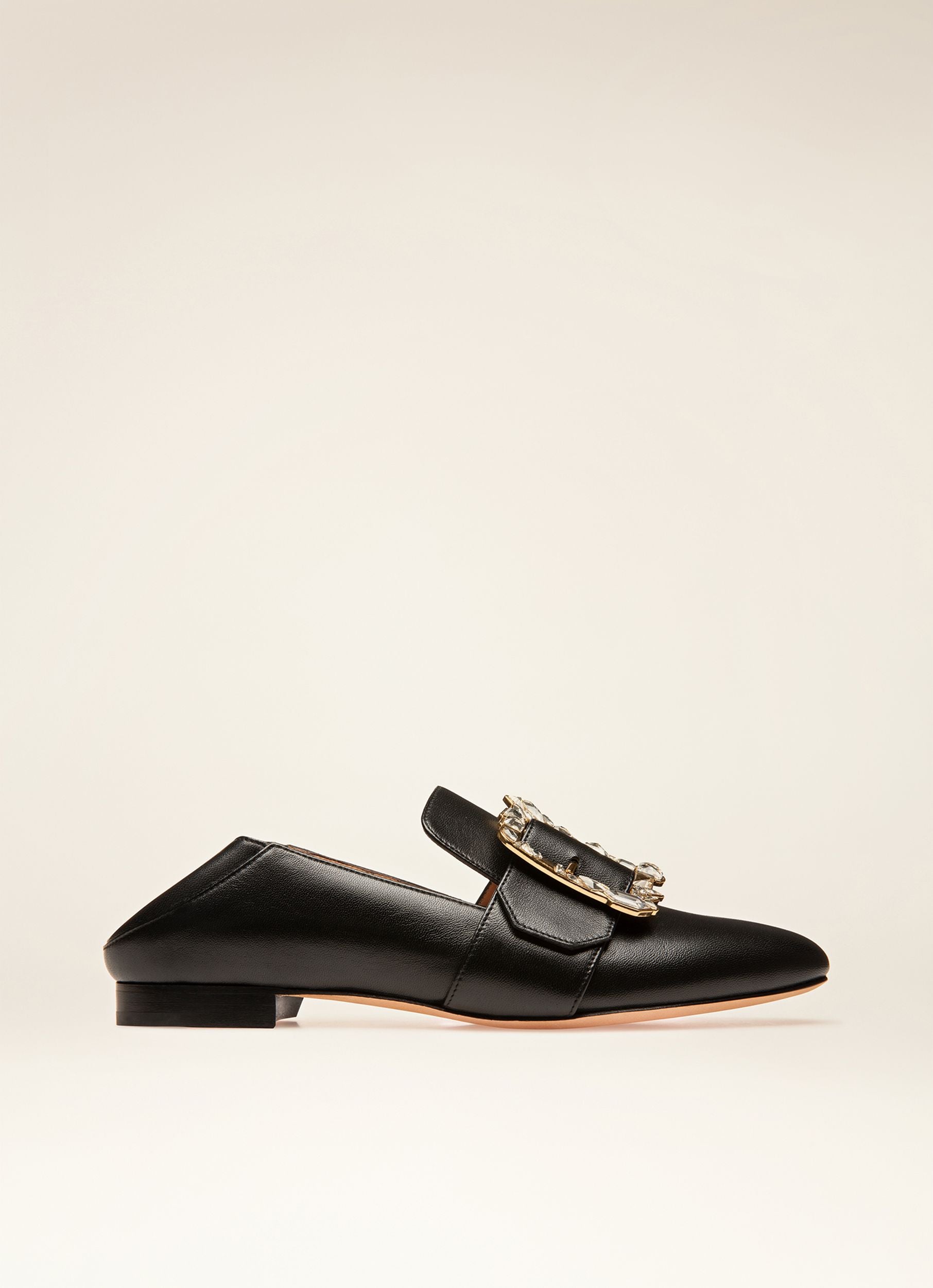 Janelle Mocassini In Pelle Nera - Donna - Bally - 07
