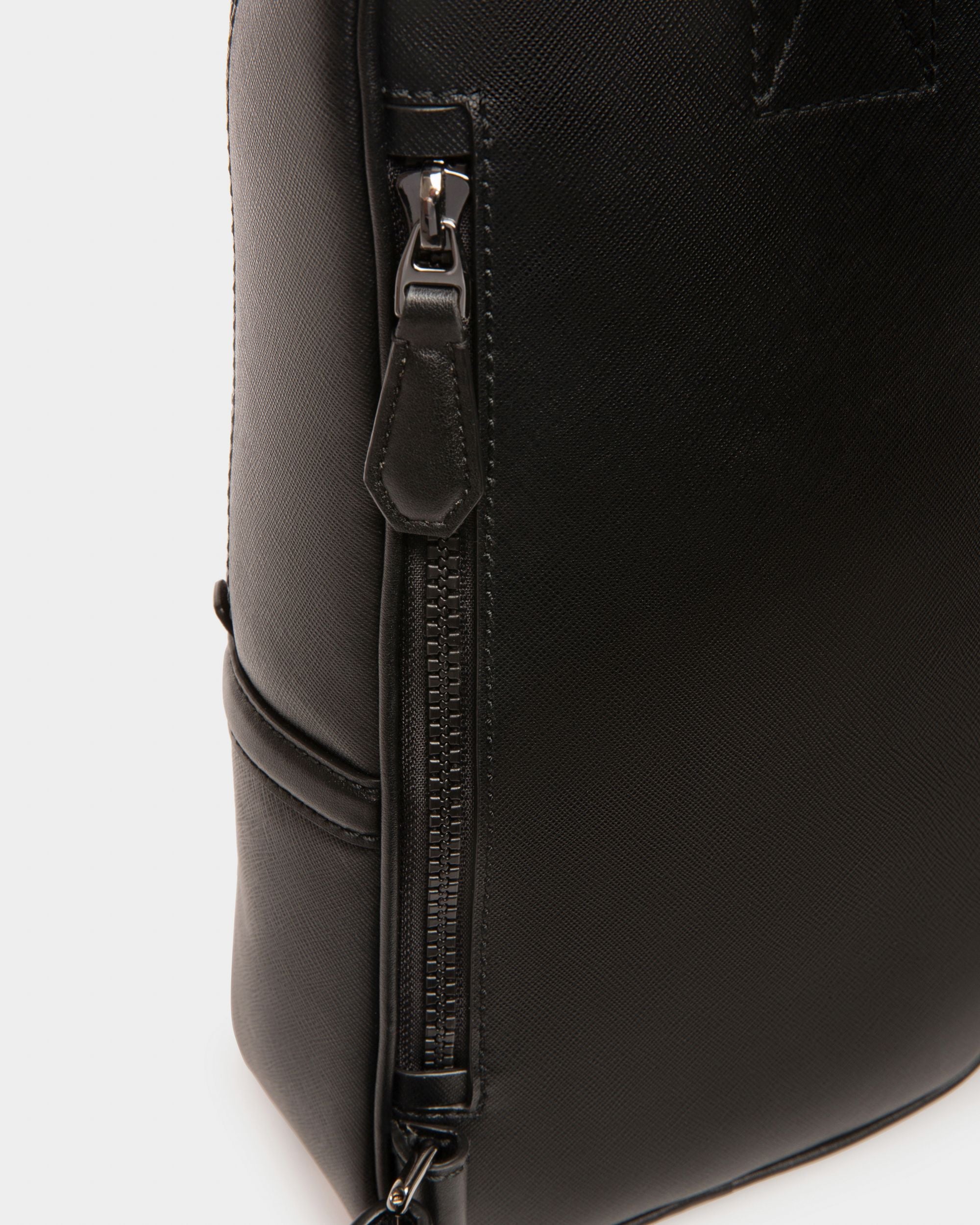Malikho Sling Bag In Pelle Riciclata Nera - Uomo - Bally - 05