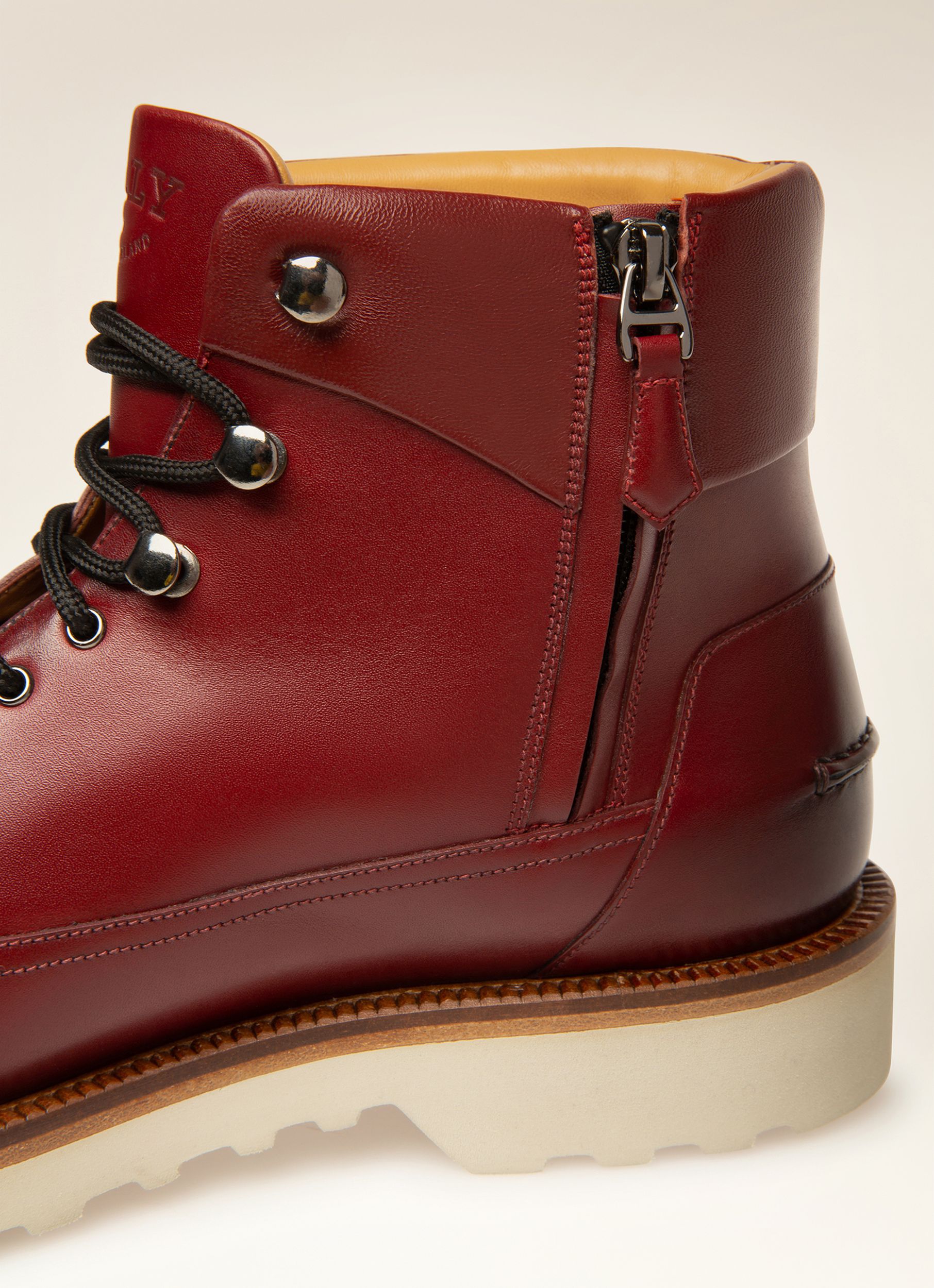 Norkwel Stivali In Pelle Heritage Red - Uomo - Bally - 02