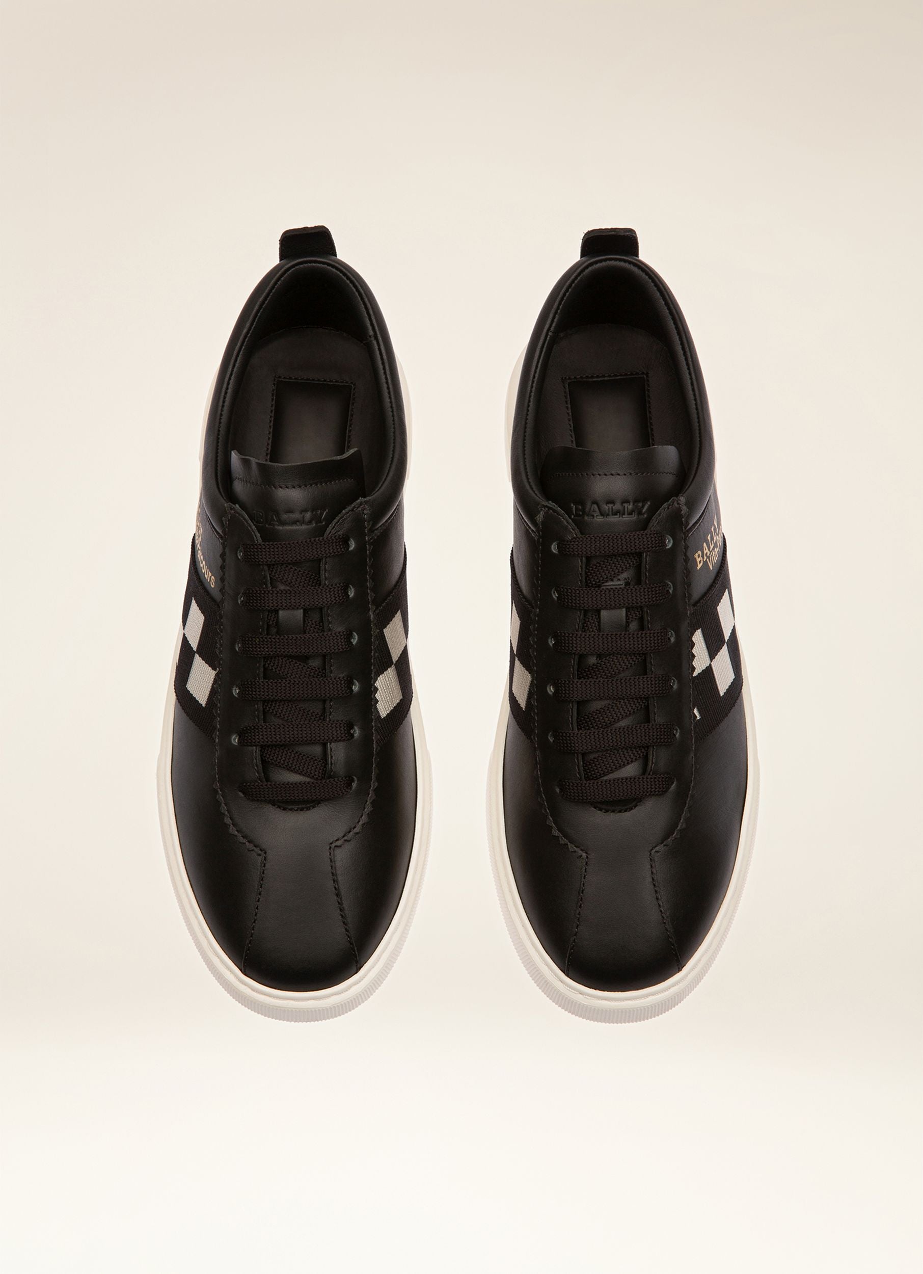 Vita Parcours Sneakers In Pelle Nera - Uomo - Bally - 04