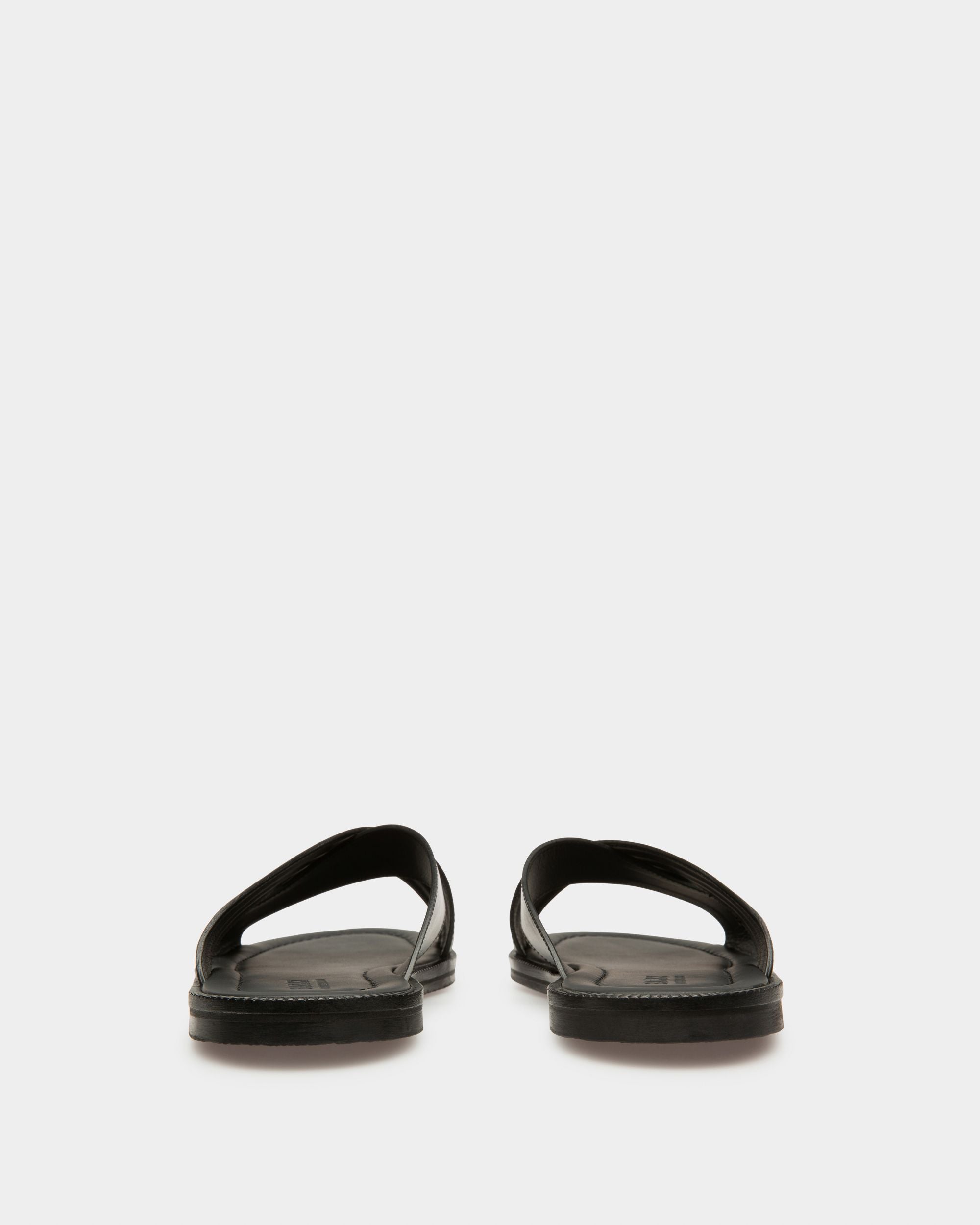 Jabil Sandali In Pelle Nera - Uomo - Bally - 03