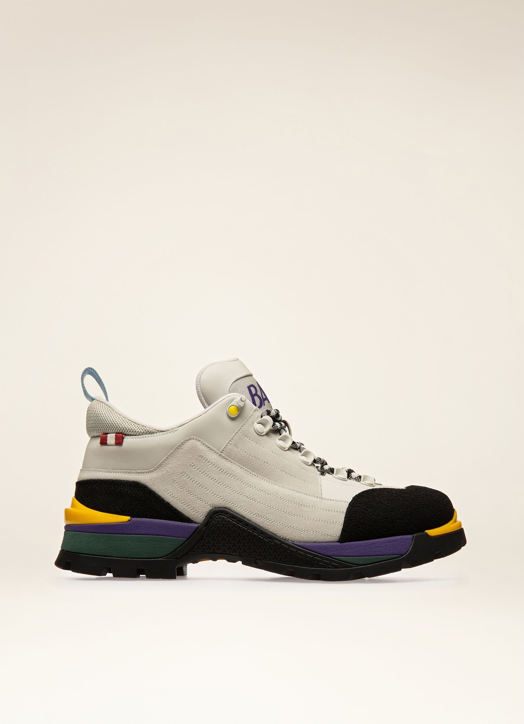 Bally Hike 2 Scarpe Da Trekking In Pelle In Bianco Polvere - Uomo - Bally - 01