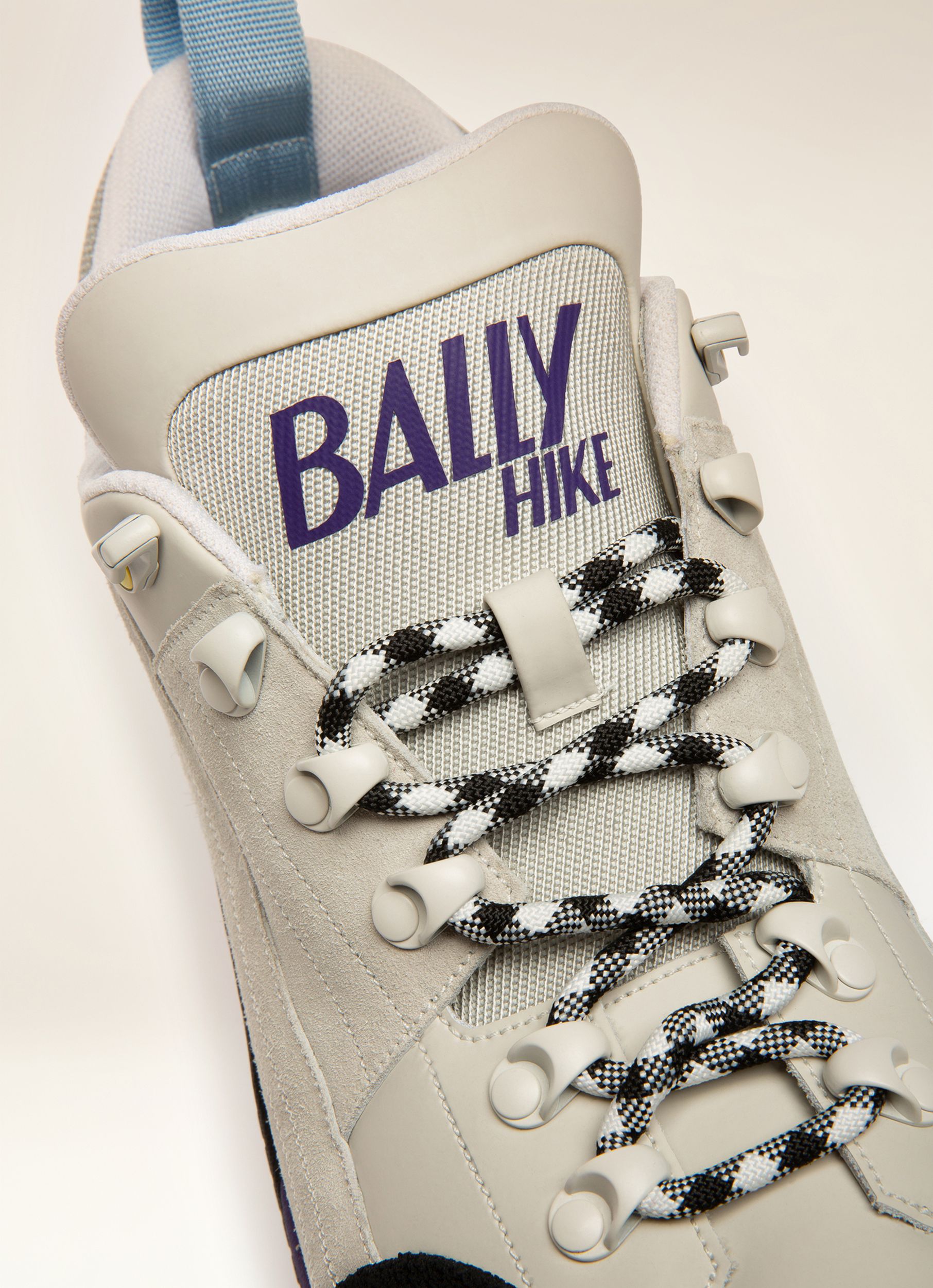 Bally Hike 2 Scarpe Da Trekking In Pelle In Bianco Polvere - Uomo - Bally - 02