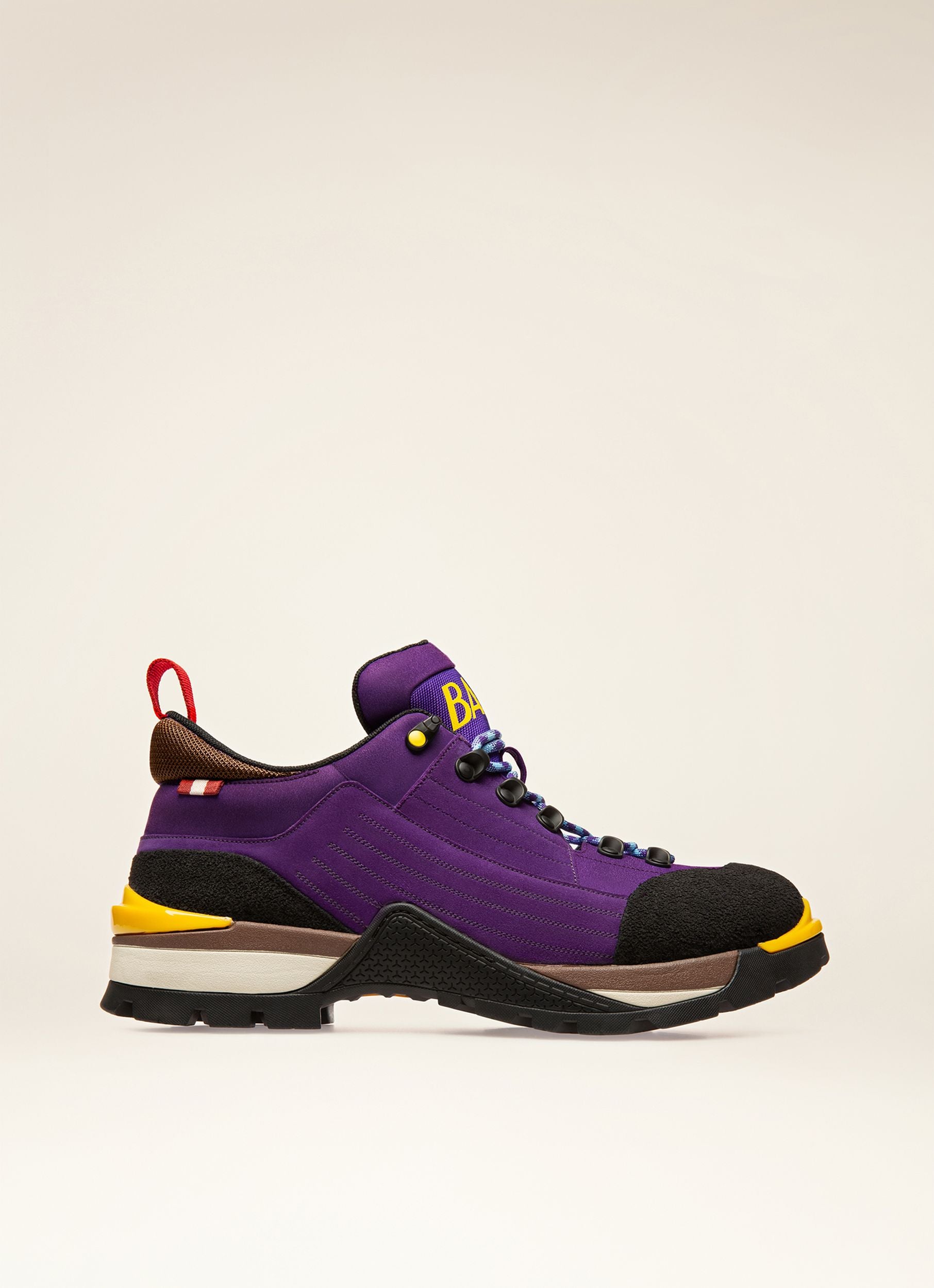 Bally Hike 2 Scarpe Da Trekking In Pelle Scamosciata Viola - Uomo - Bally - 01