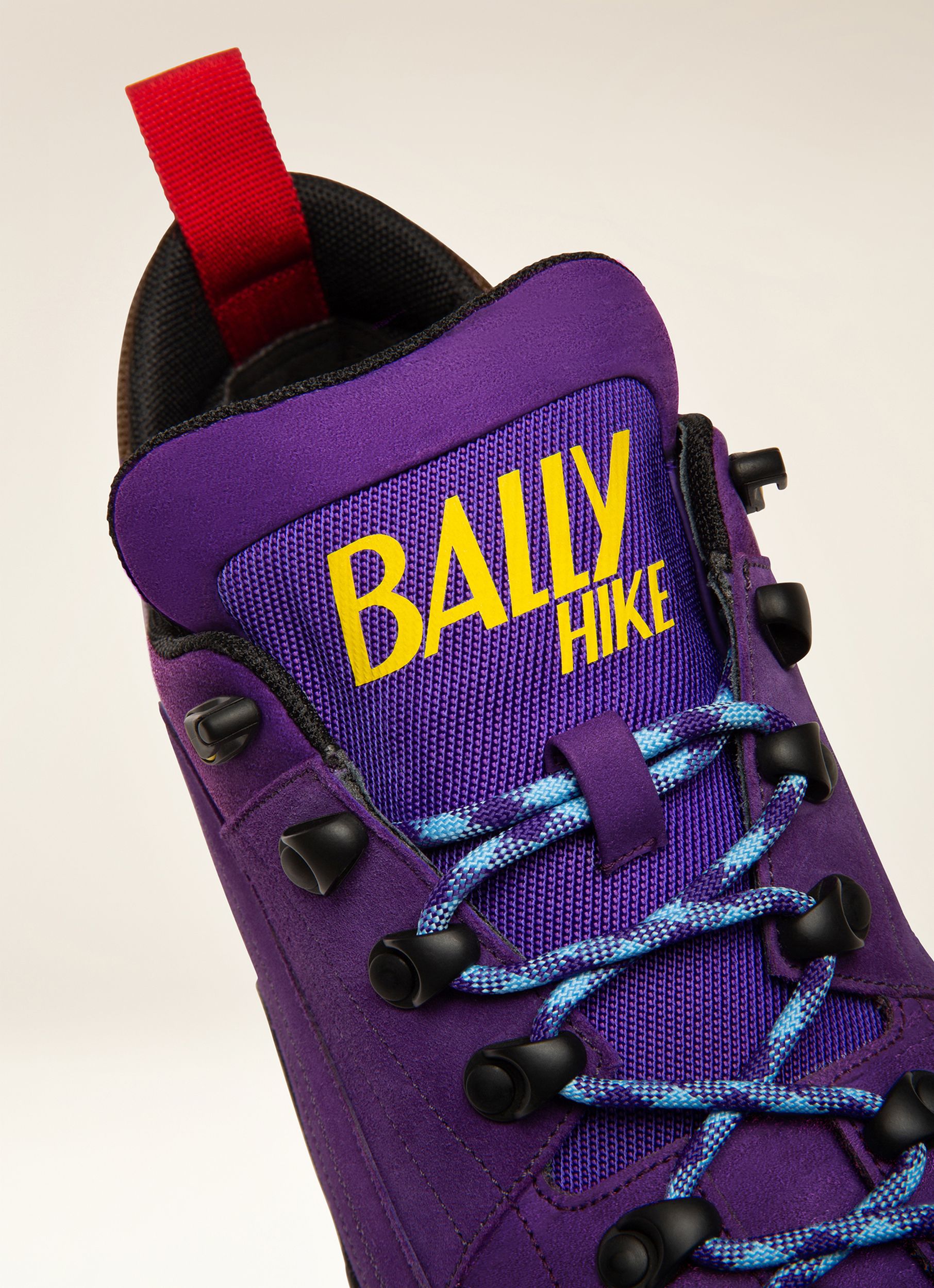 Bally Hike 2 Scarpe Da Trekking In Pelle Scamosciata Viola - Uomo - Bally - 02