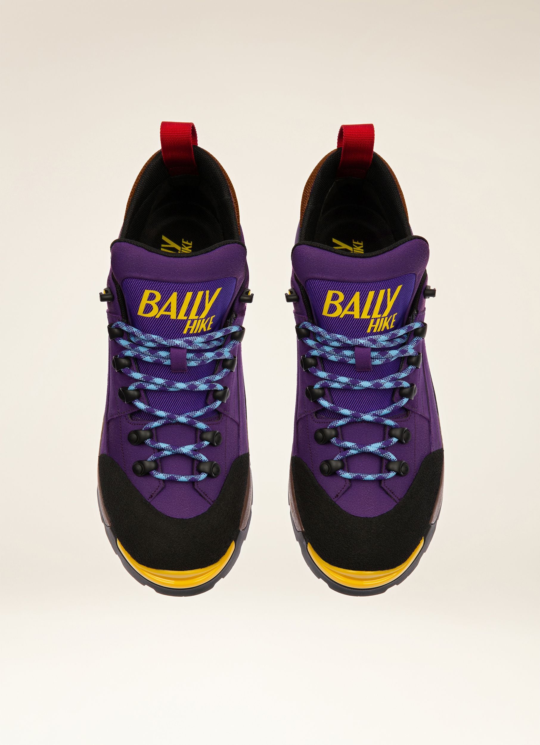 Bally Hike 2 Scarpe Da Trekking In Pelle Scamosciata Viola - Uomo - Bally - 04