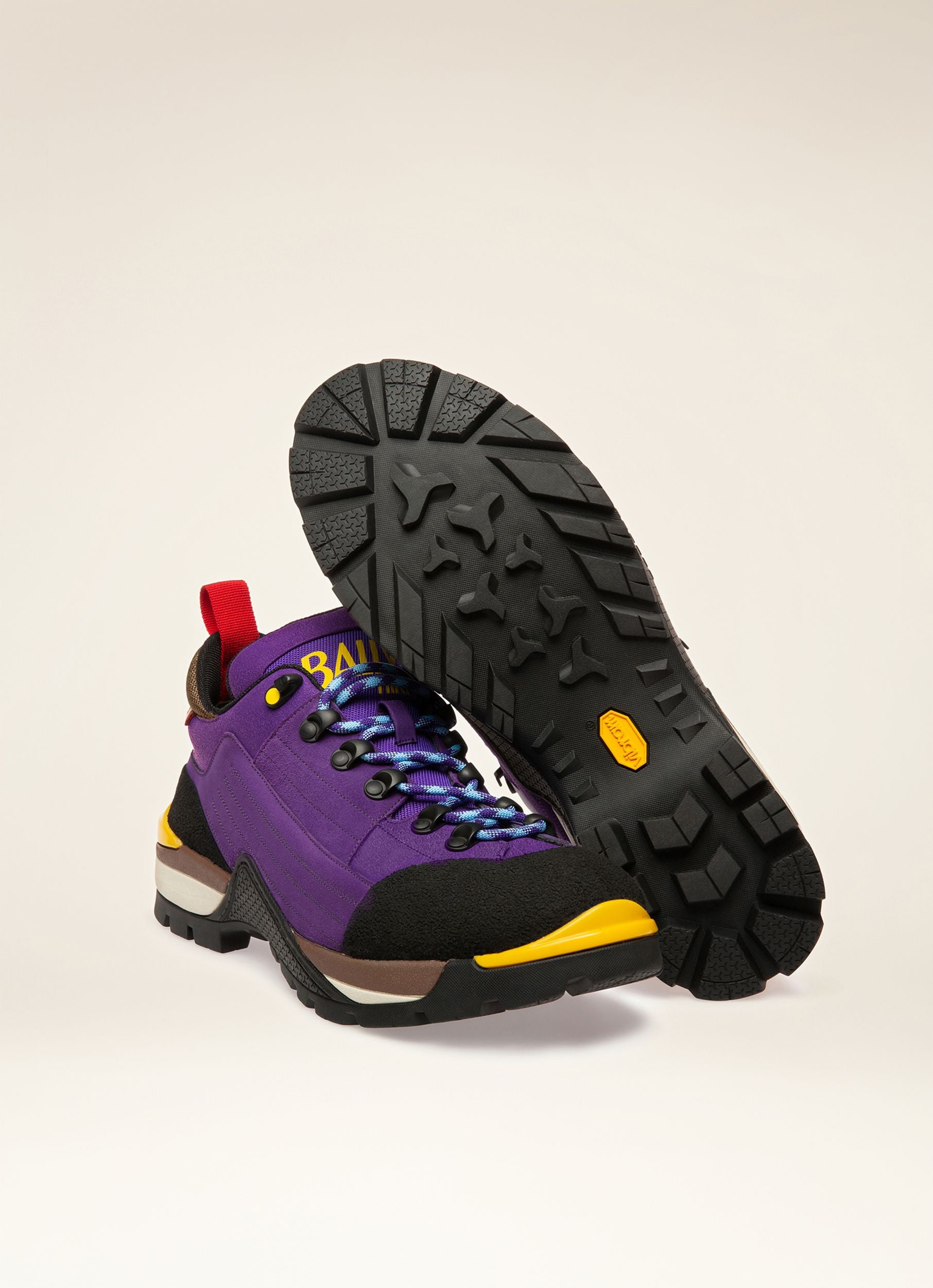Bally Hike 2 Scarpe Da Trekking In Pelle Scamosciata Viola - Uomo - Bally - 05