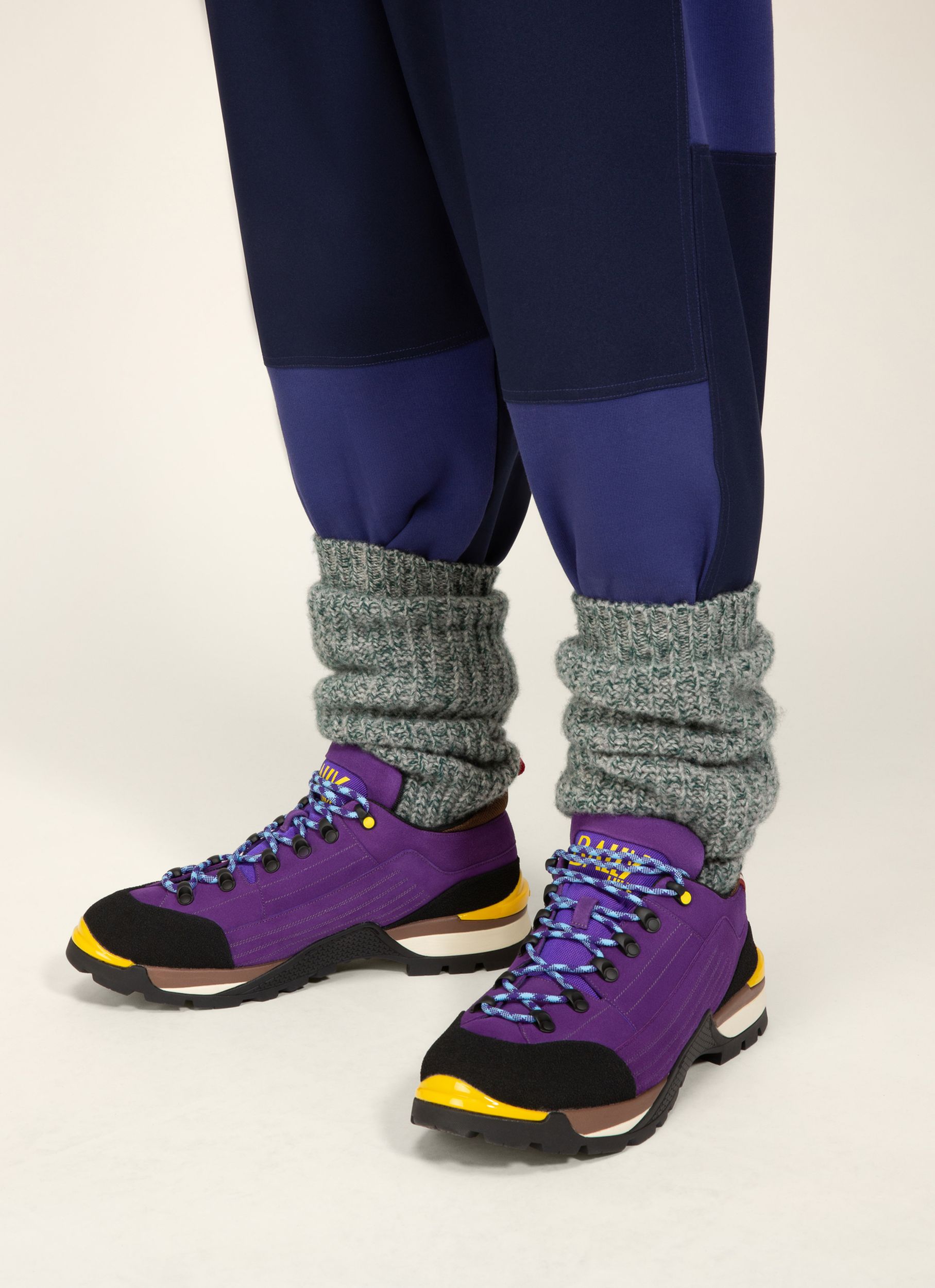 Bally Hike 2 Scarpe Da Trekking In Pelle Scamosciata Viola - Uomo - Bally - 06
