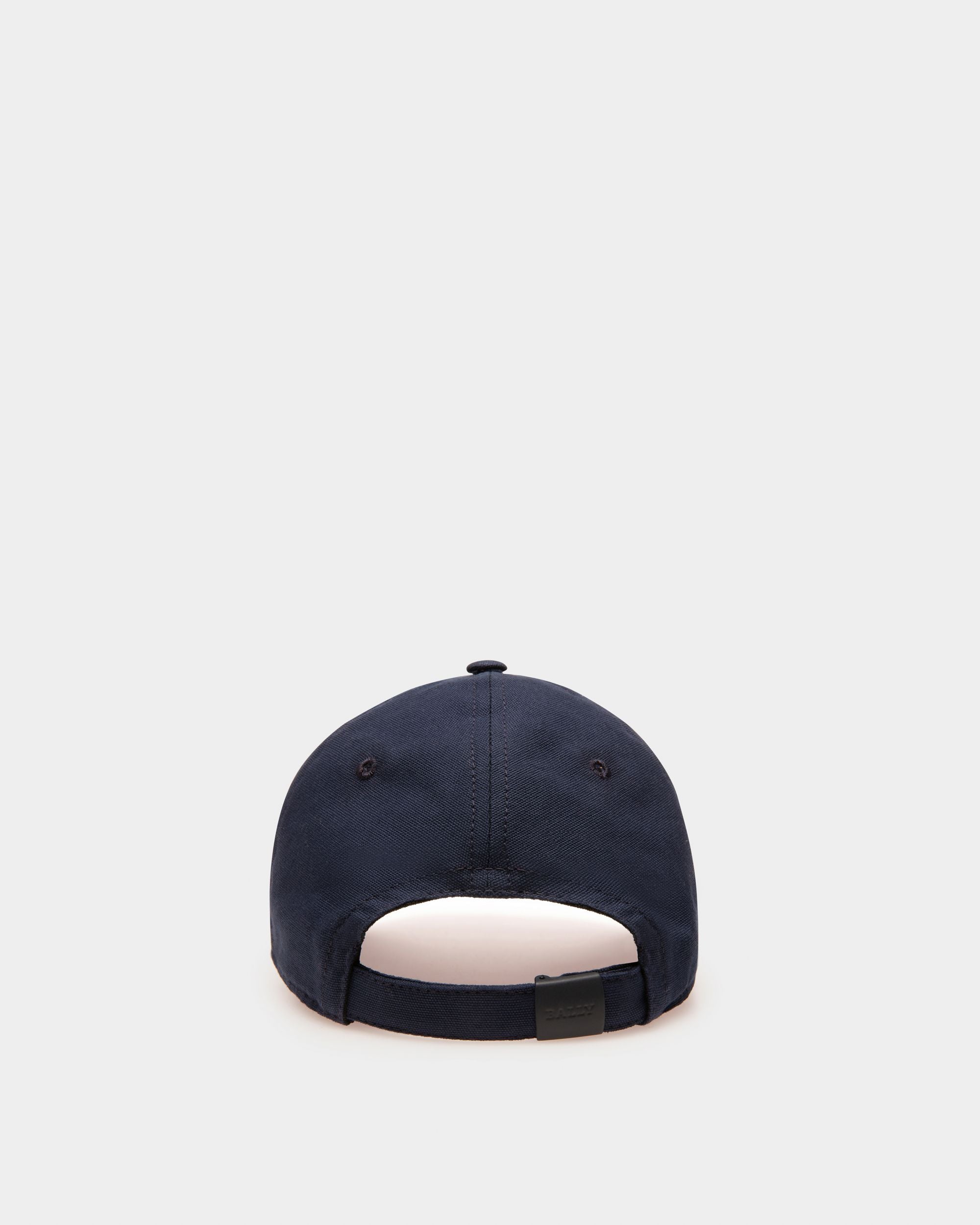Cappellino B-Chain In Cotone Blu Navy - Uomo - Bally - 02