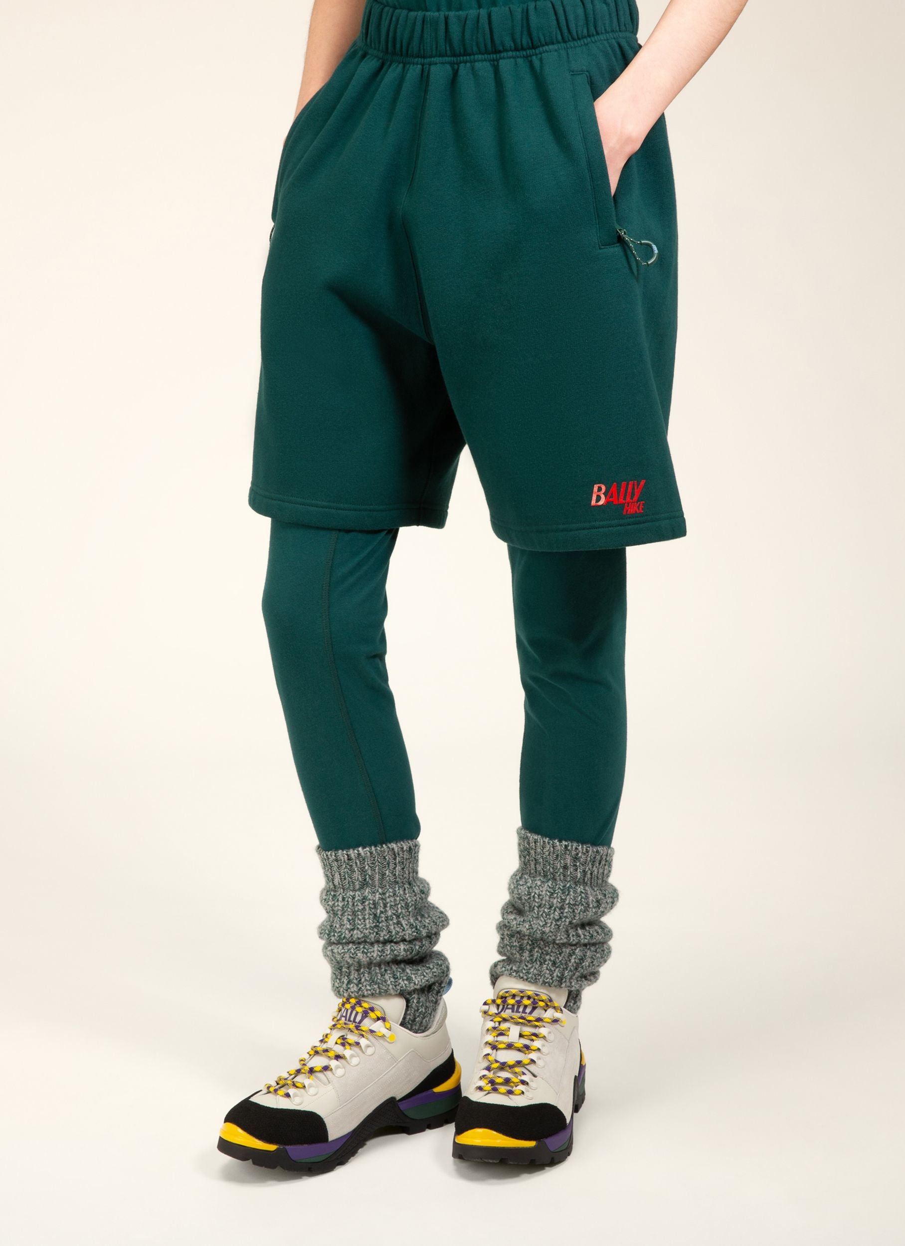 Bally Hike 13 Pantaloni Verdi In Cotone Biologico - Donna - Bally - 03