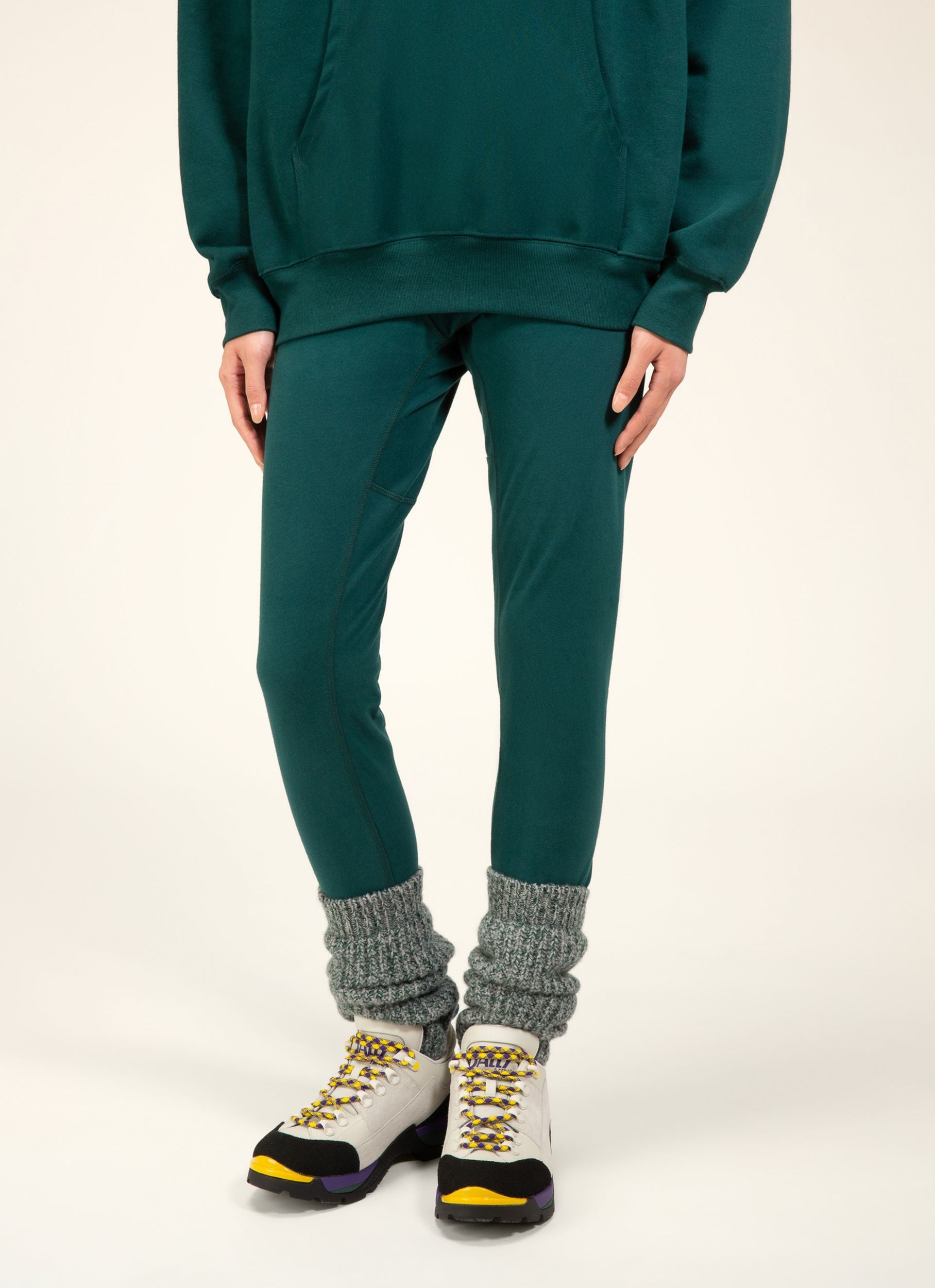 Bally Hike 14 Pantaloni Verdi In Cotone Biologico - Donna - Bally - 02