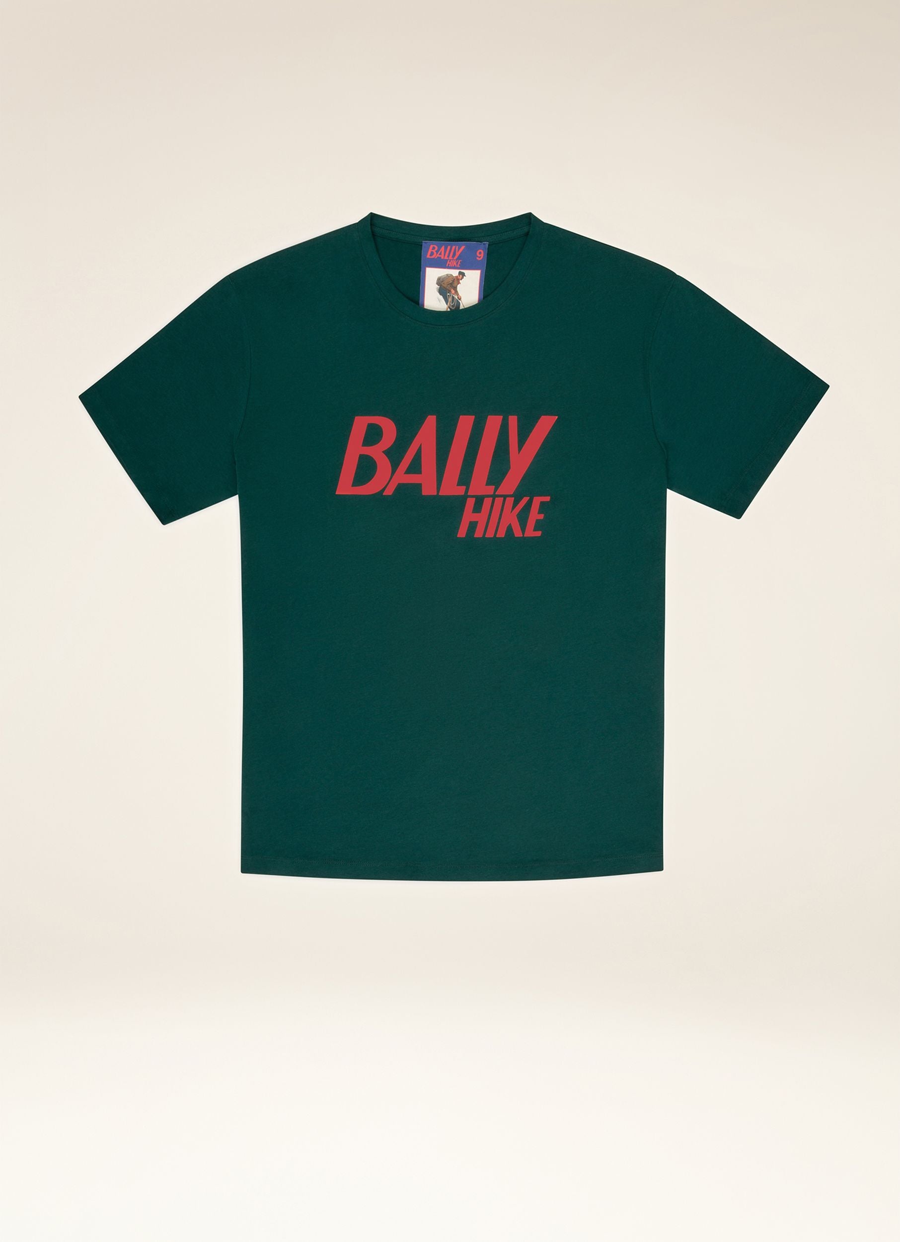 Bally Hike 9 T-Shirt In Cotone Biologico Verde - Uomo - Bally - 01