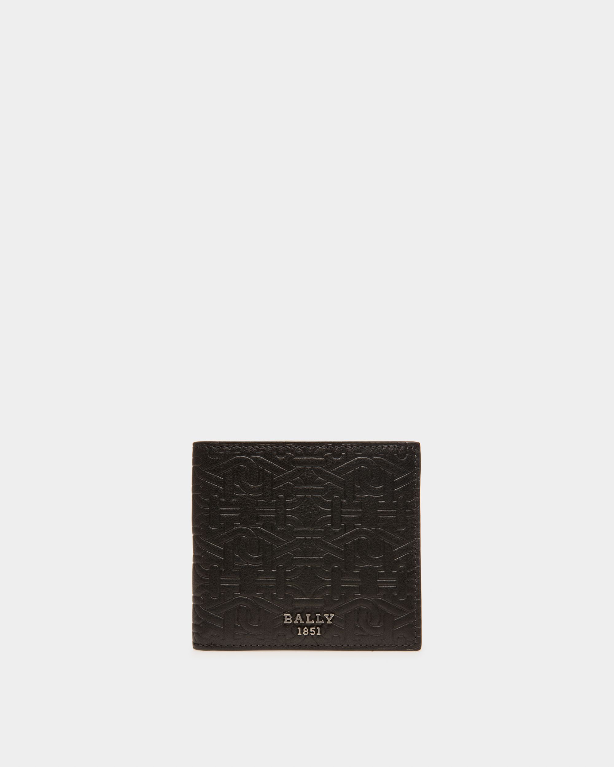 Brasai Portafoglio In Pelle Nera - Uomo - Bally - 01