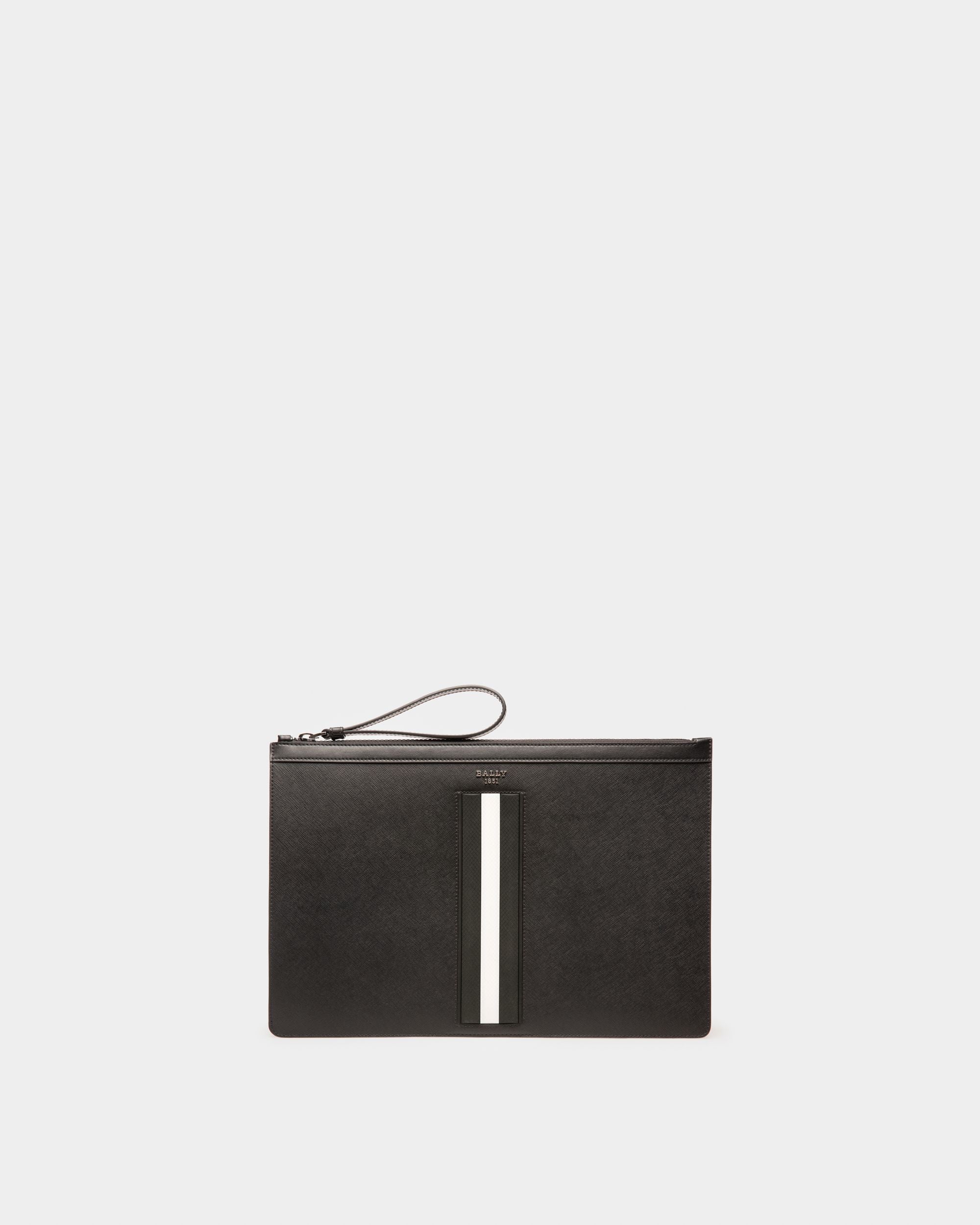 Bollis Marsupio In Pelle Riciclata Nera - Uomo - Bally - 01