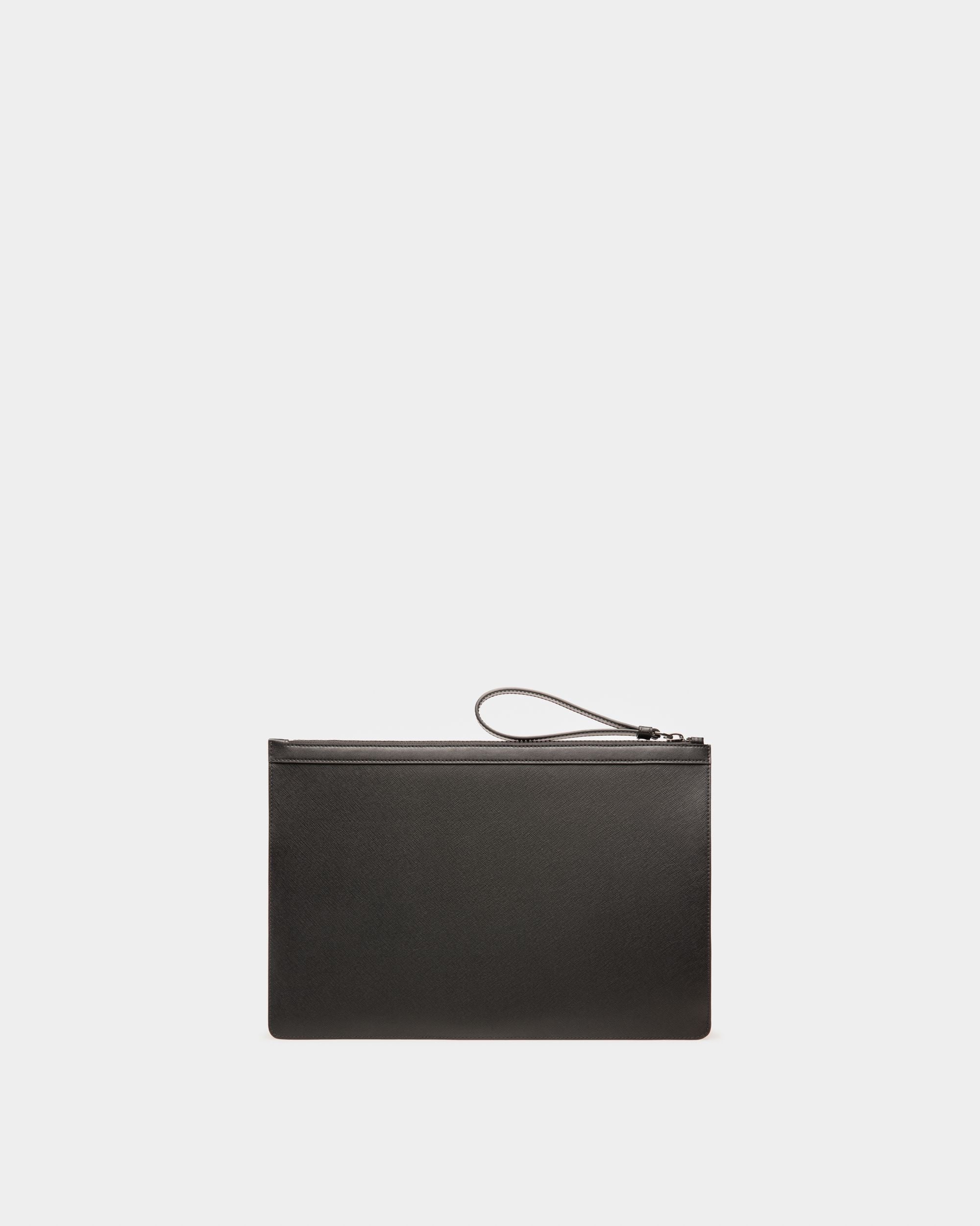 Bollis Marsupio In Pelle Riciclata Nera - Uomo - Bally - 02