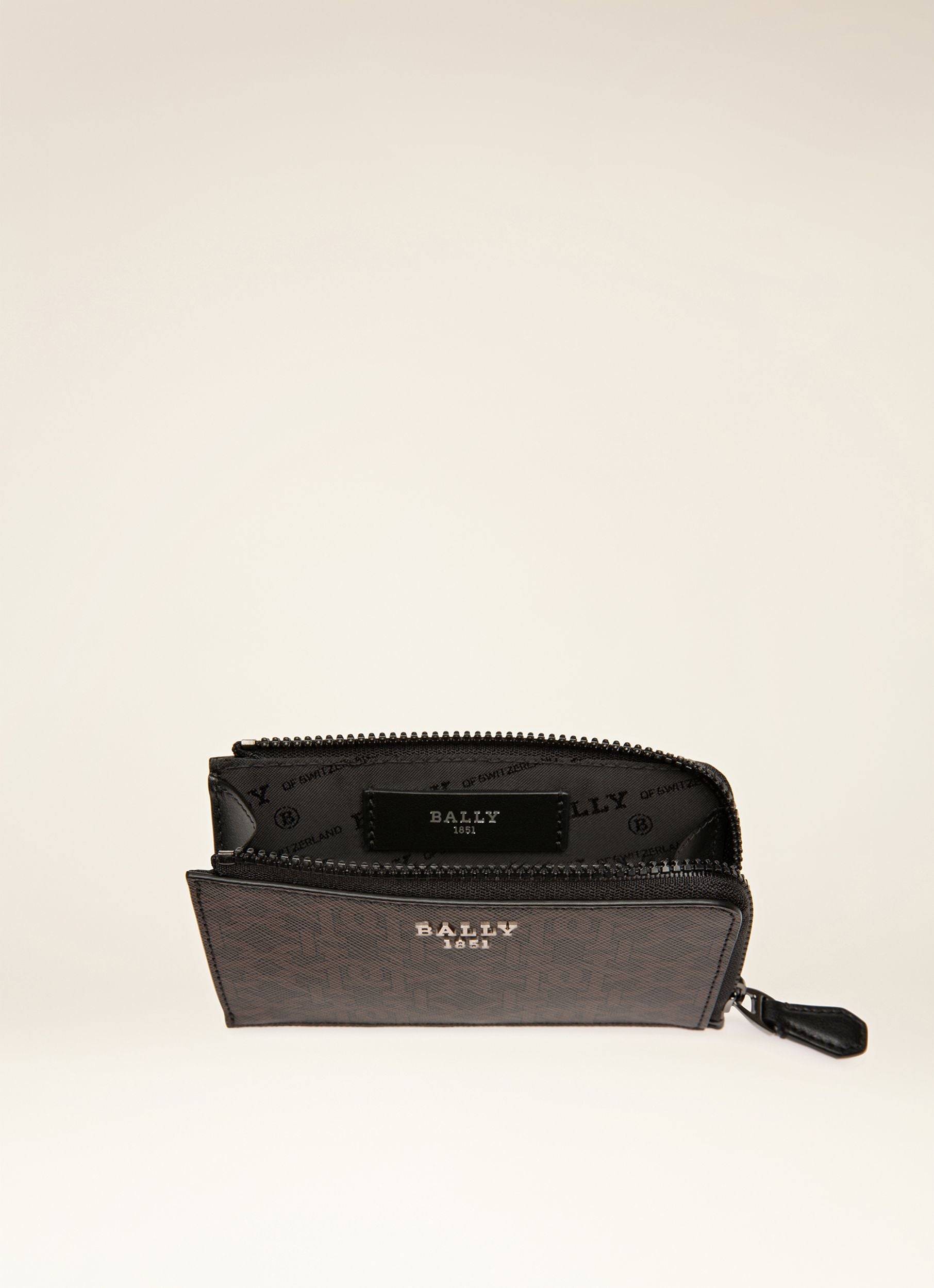 Bord Portatessere In Tpu Nero E Marrone - Uomo - Bally - 04