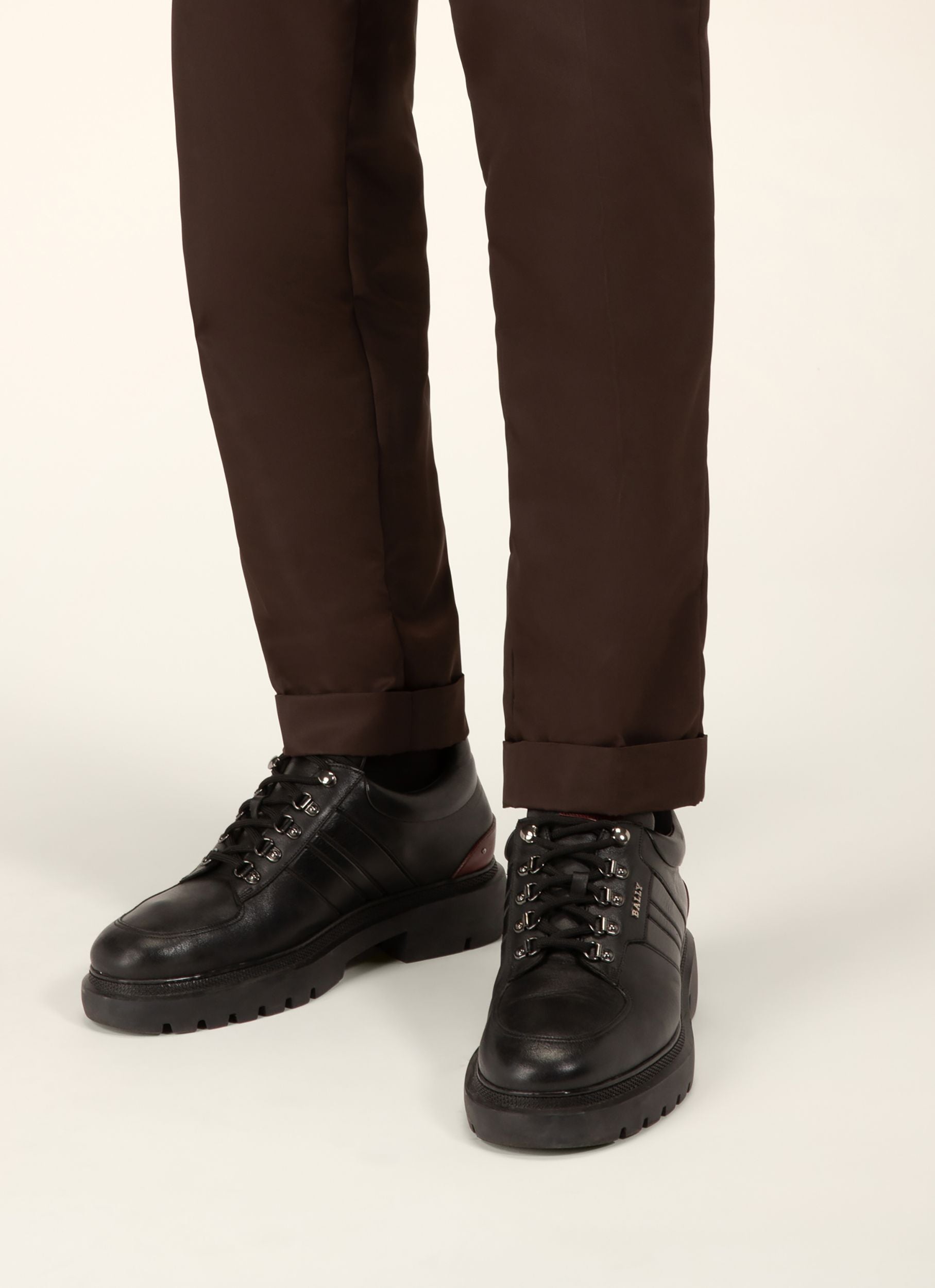 Valnis Derby In Pelle Nera - Uomo - Bally - 04