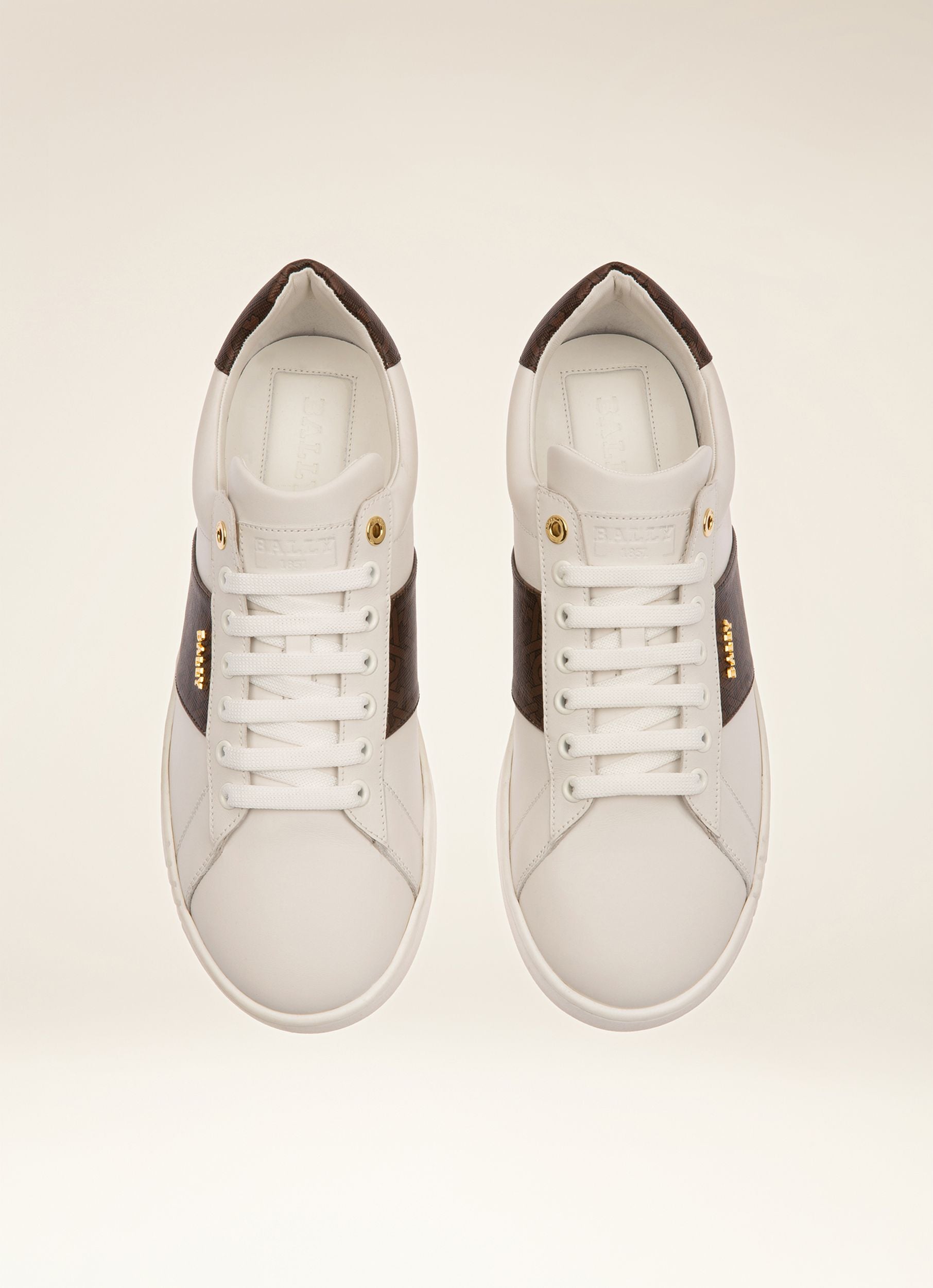 Wilem Sneakers In Pelle Bianca - Uomo - Bally - 04
