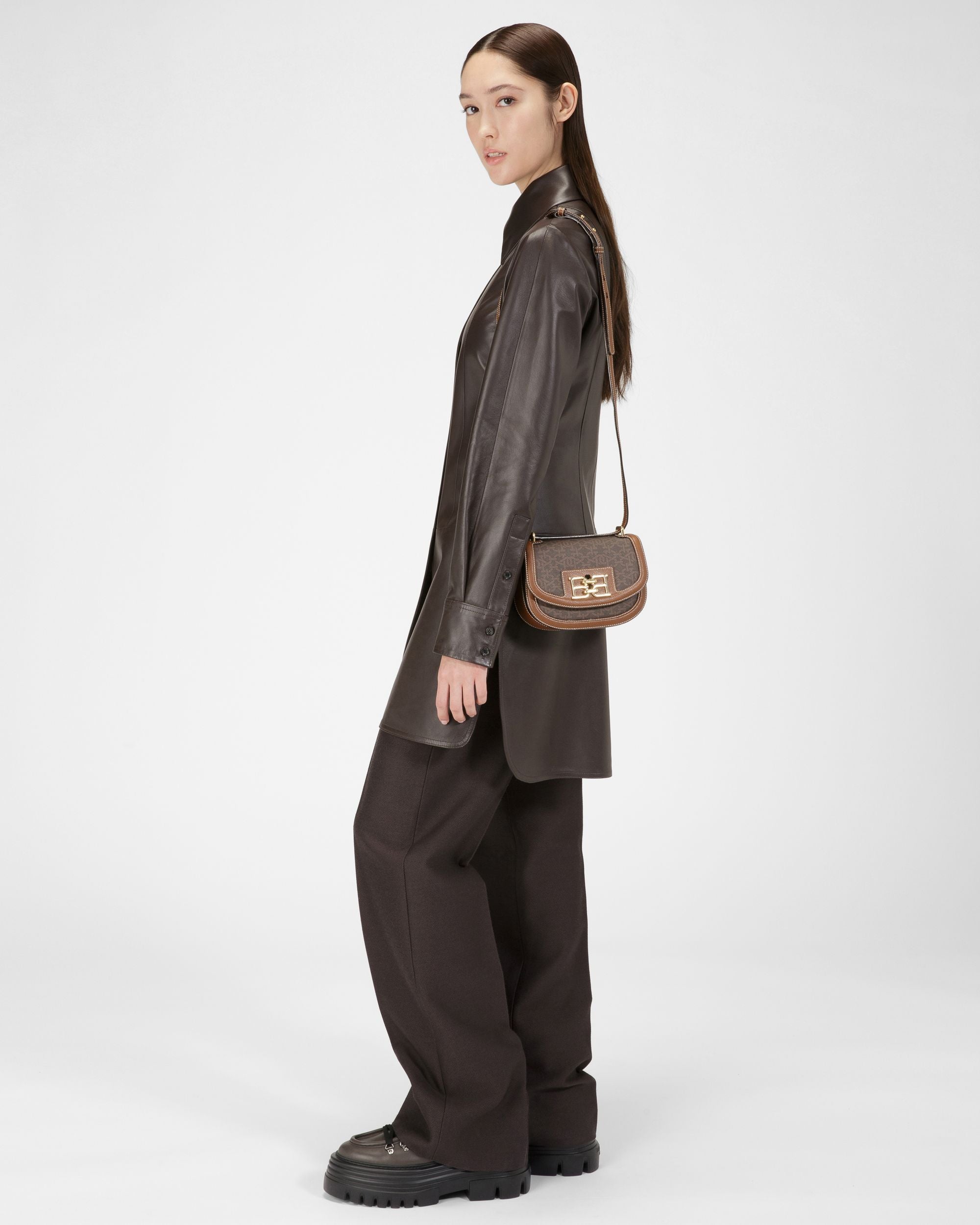 Baily Borsa In Tpu Marrone - Donna - Bally - 02