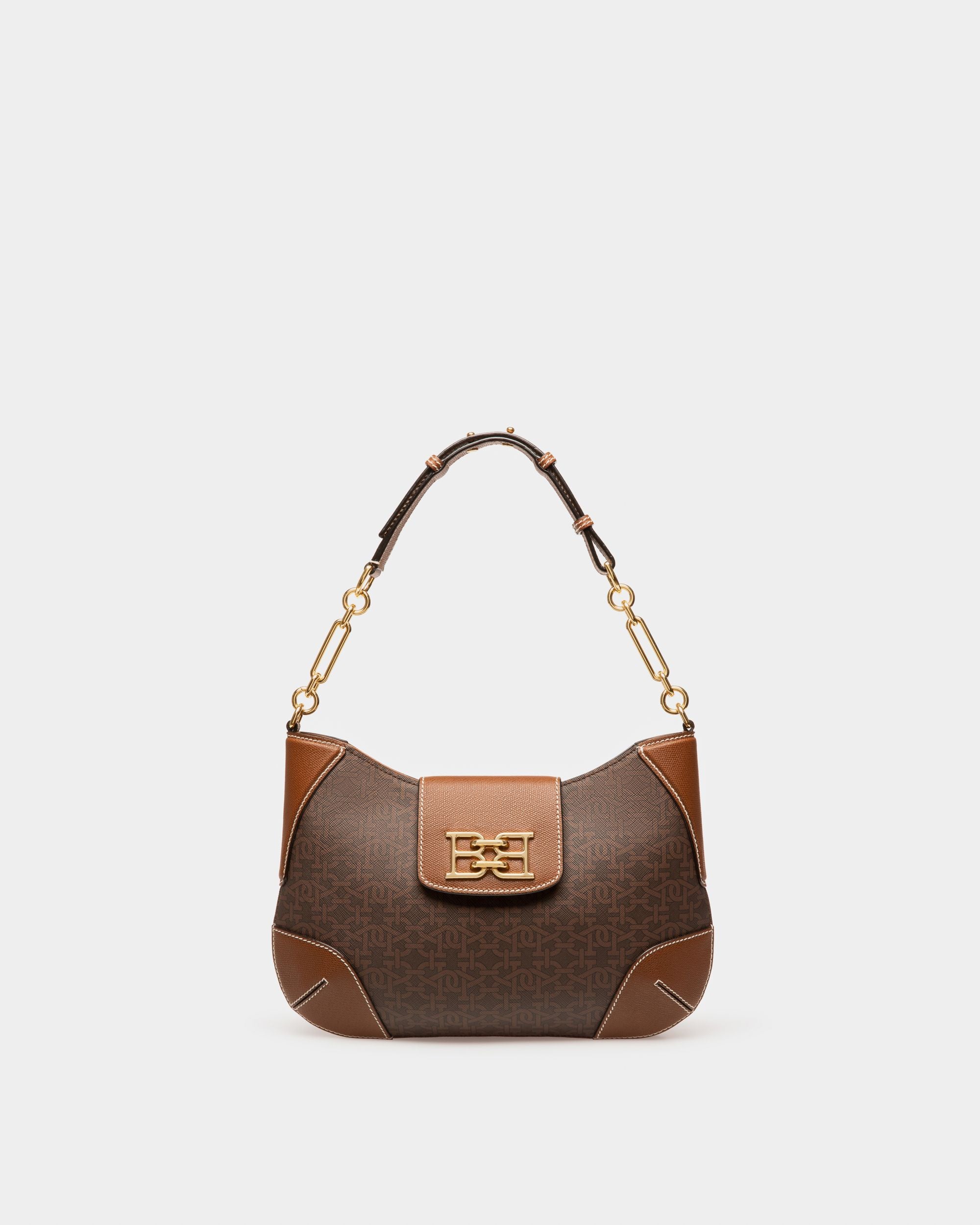Breanne Borsa A Tracolla In Tpu Marrone - Donna - Bally - 01