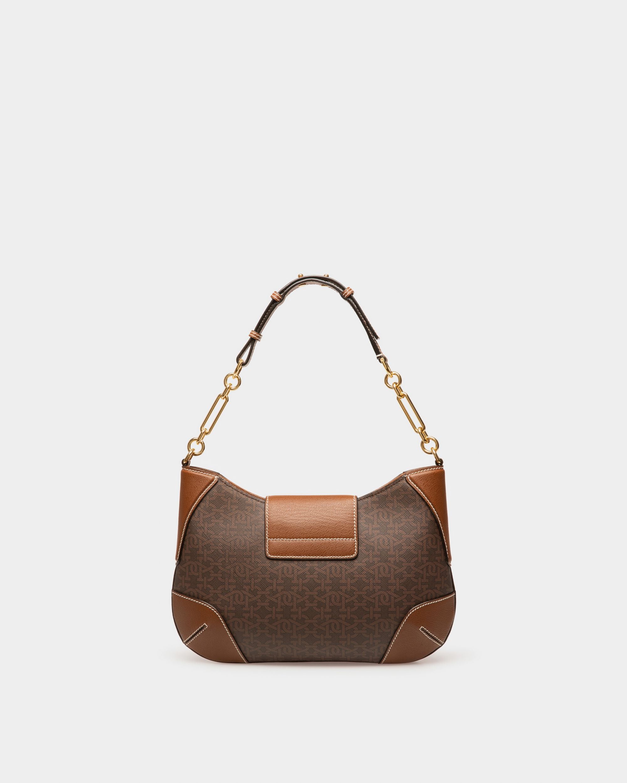 Breanne Borsa A Tracolla In Tpu Marrone - Donna - Bally - 02