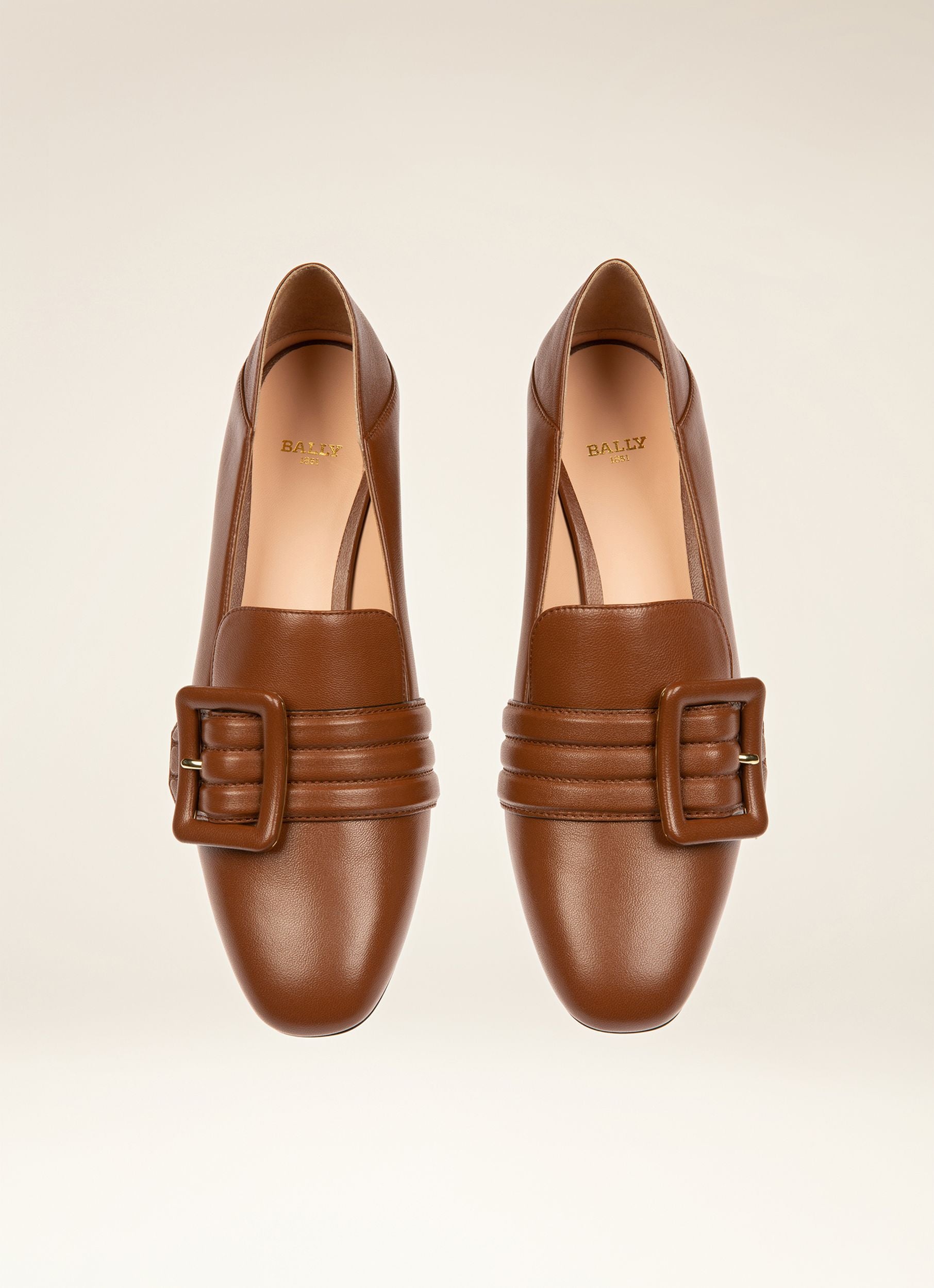 Janelle Décolleté In Pelle Marrone - Donna - Bally - 04