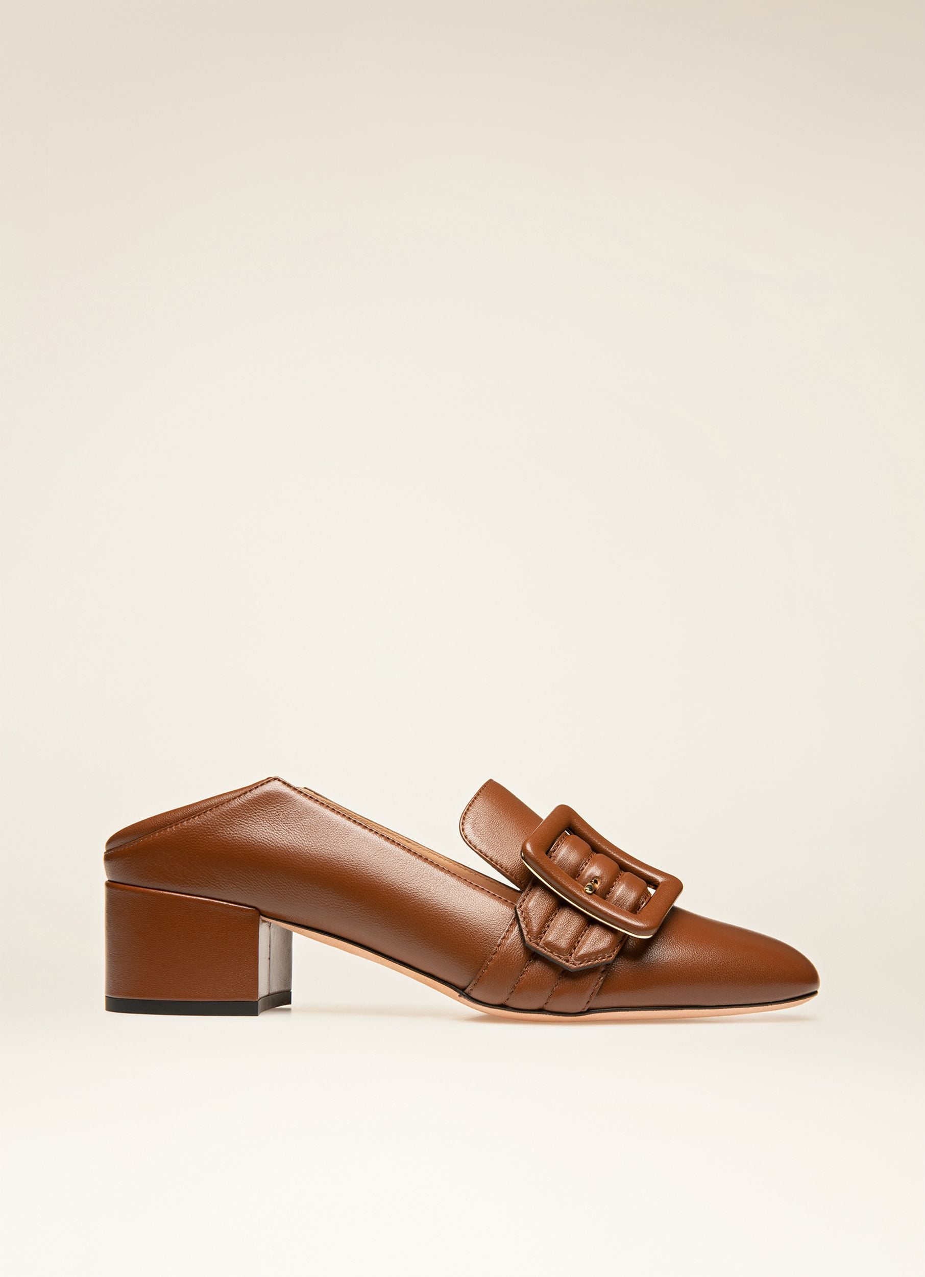 Janelle Décolleté In Pelle Marrone - Donna - Bally - 07