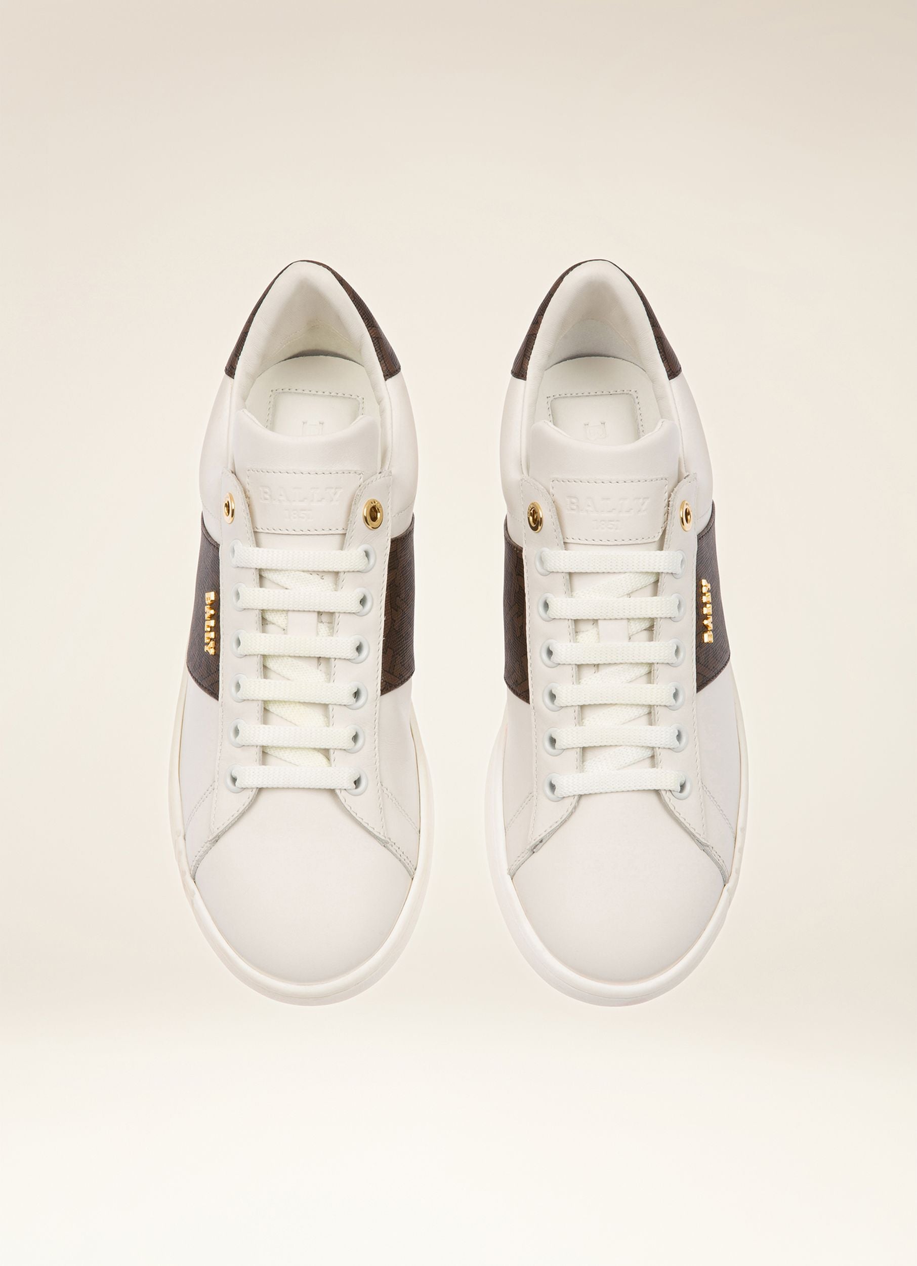 Wilem Sneakers In Pelle Bianca - Donna - Bally - 04