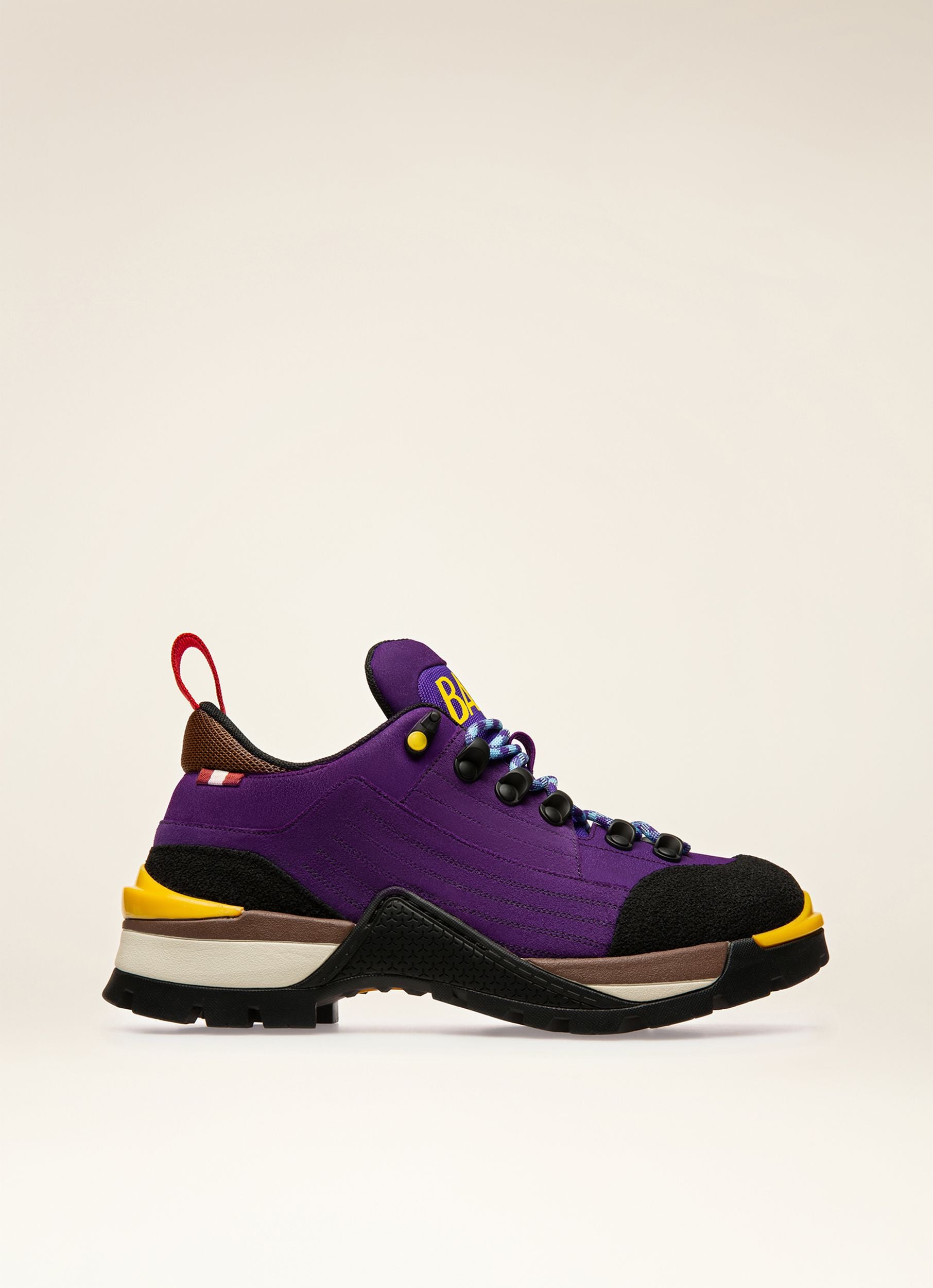 Bally Hike 2 Scarpe Da Trekking In Pelle Scamosciata Viola - Donna - Bally - 01