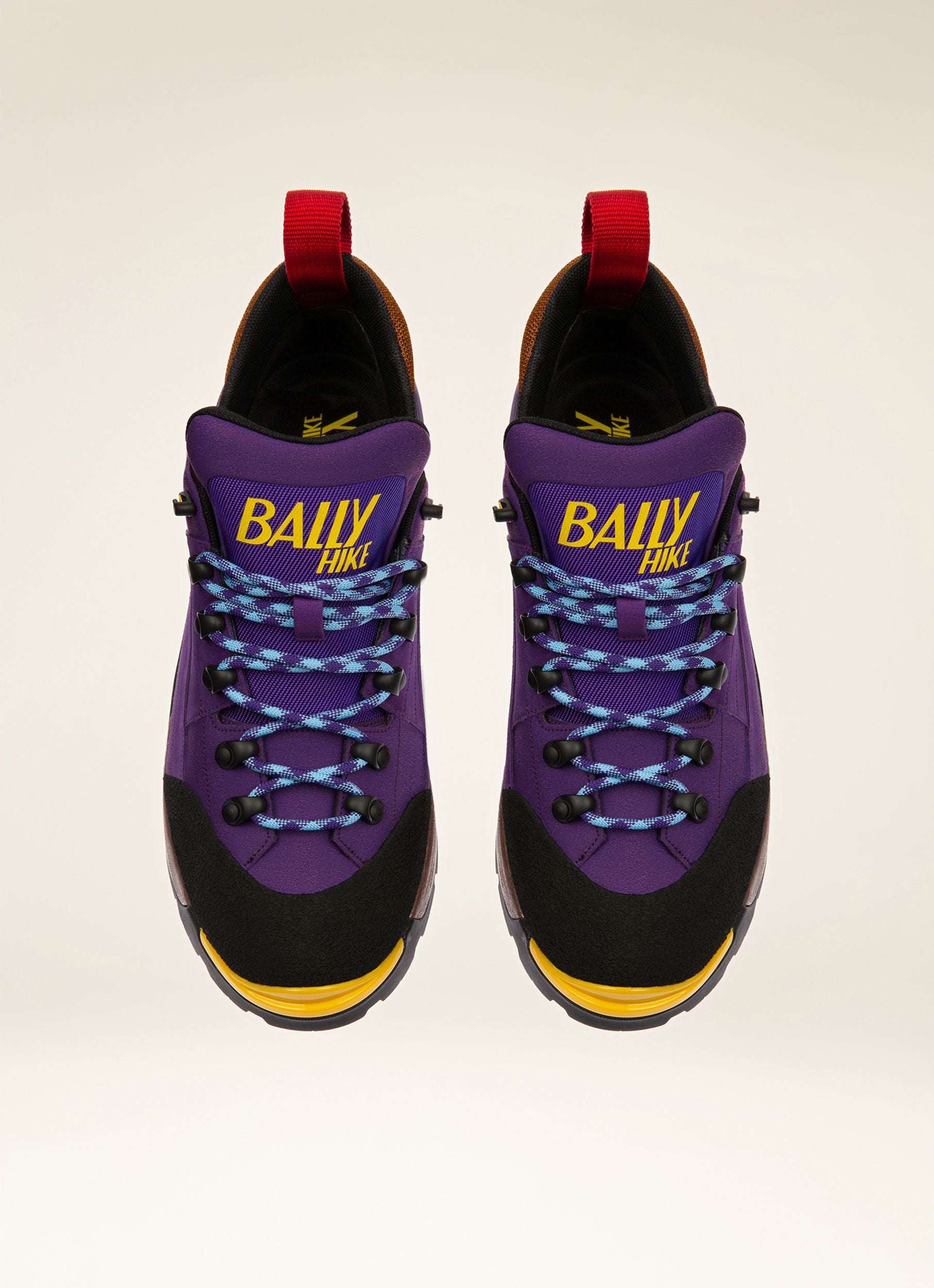 Bally Hike 2 Scarpe Da Trekking In Pelle Scamosciata Viola - Donna - Bally - 04