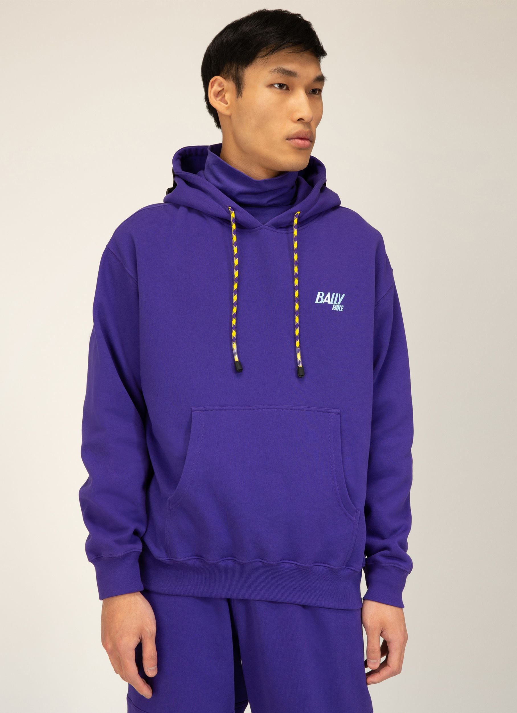 Bally Hike 6 Felpa In Cotone Biologico Viola - Uomo - Bally - 03